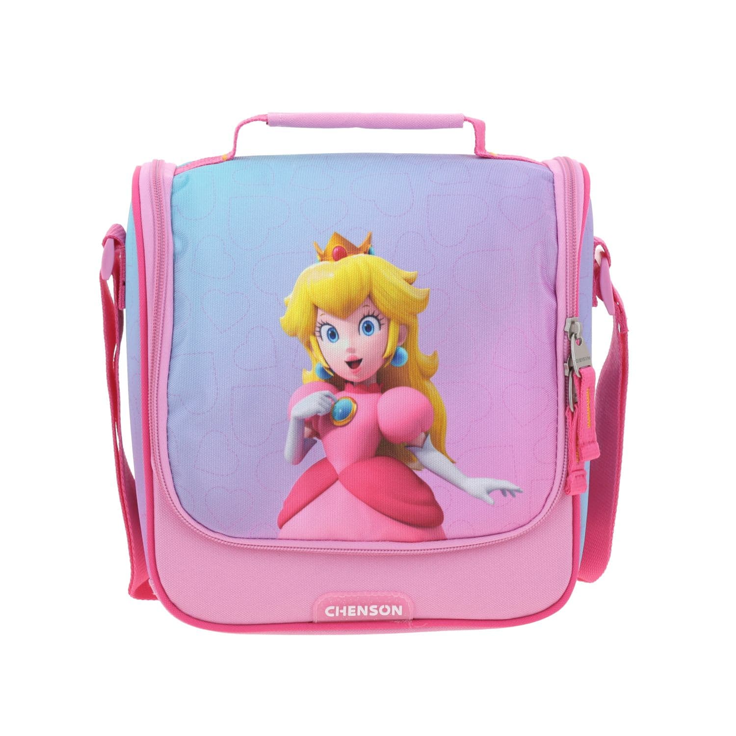 Lonchera escolar Mario Bros by Chenson Rosa Térmica para Niña, modelo MB70431-P