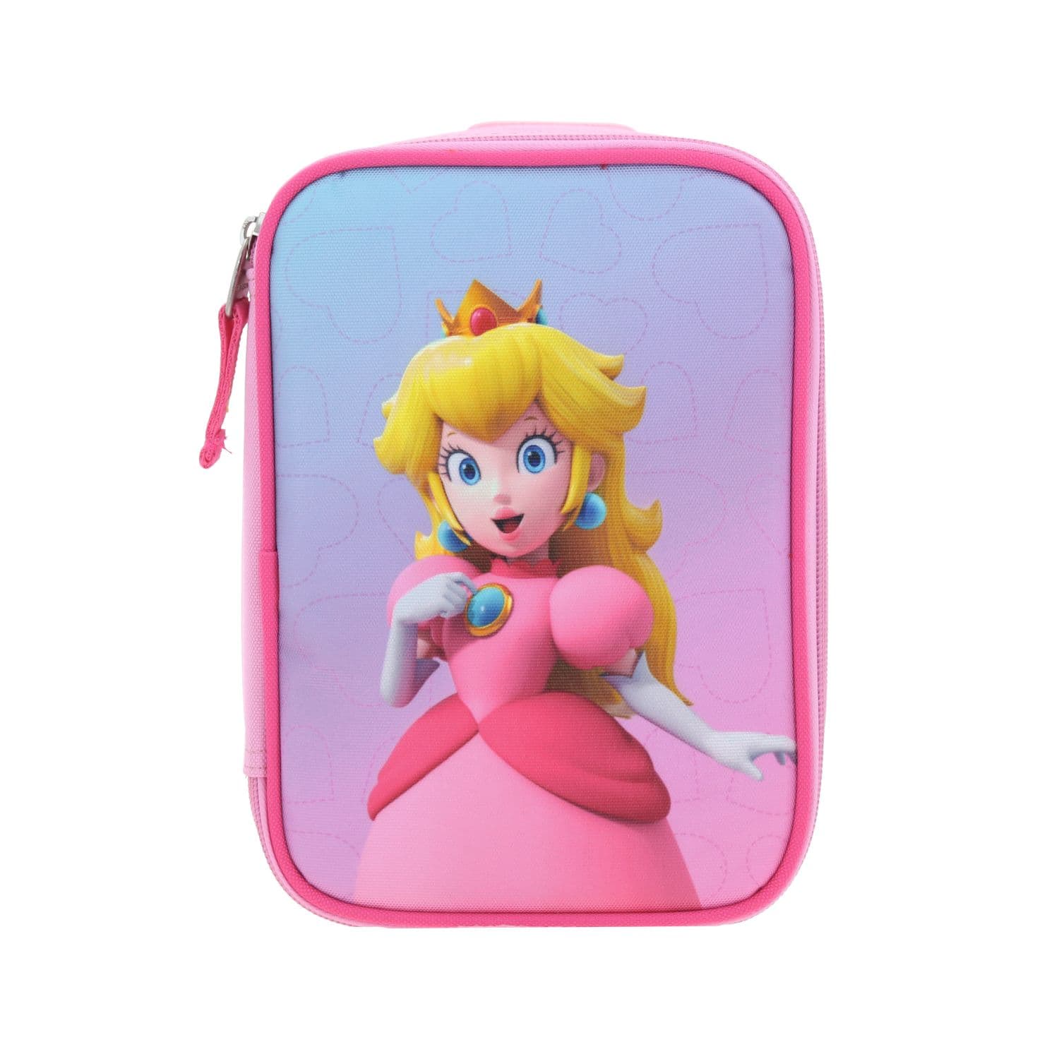 Lapicera escolar para niña Mario Bros by Chenson color rosa divertida, modelo MB70432-P