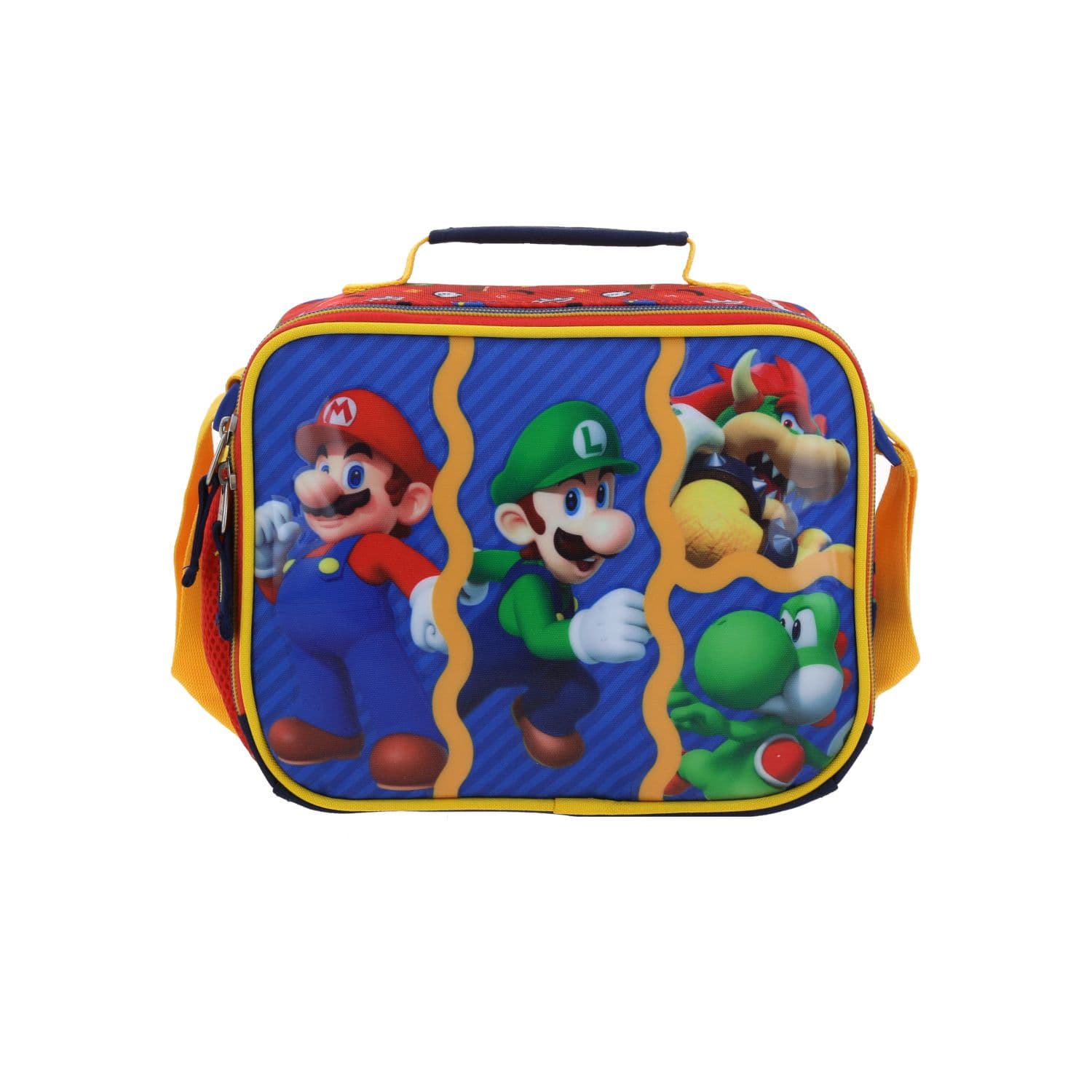 Lonchera Escolar Mario Bros Rojo | Térmica Chenson Niño, modelo MB71082-R