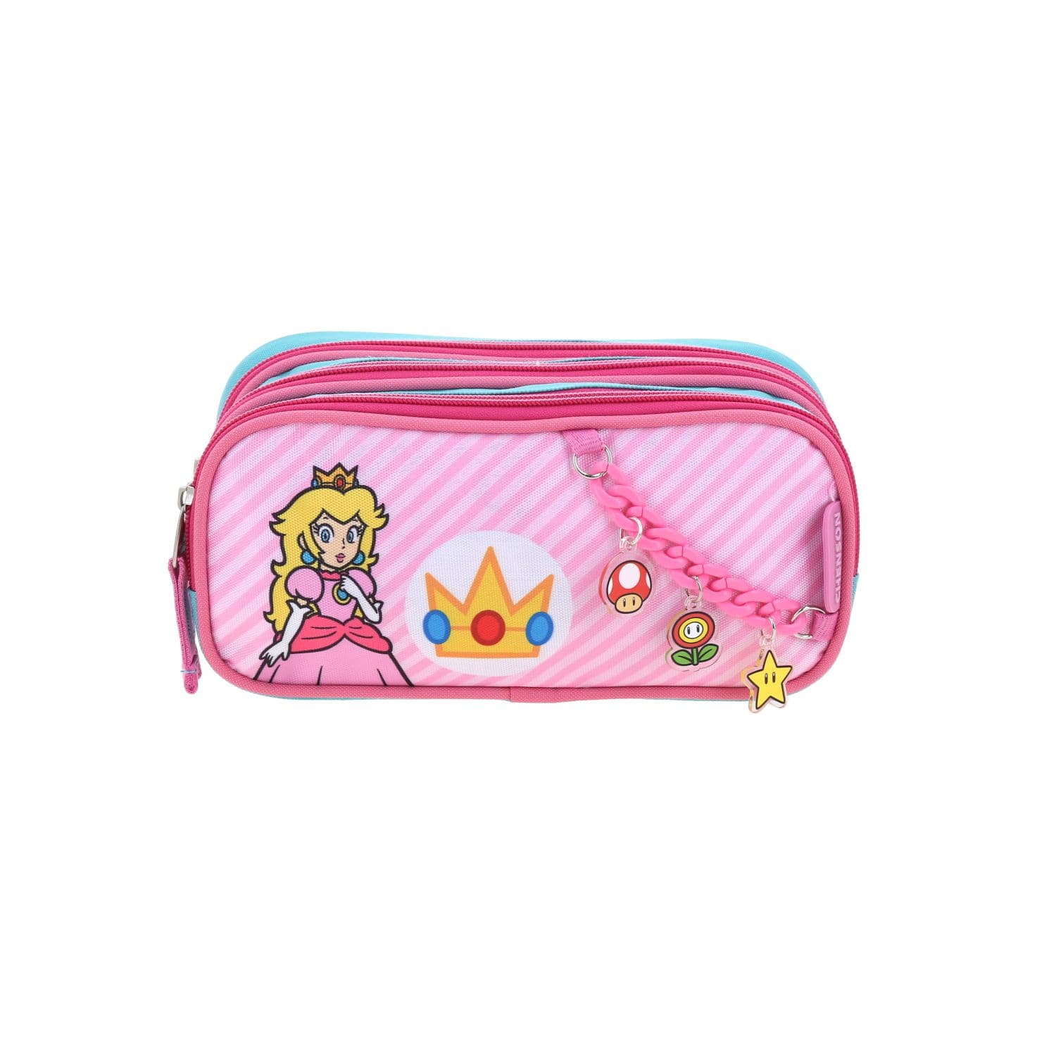 Lapicera Mario Bros Turquesa Infantil | Estuche Escolar Chenson, modelo MB71147-T