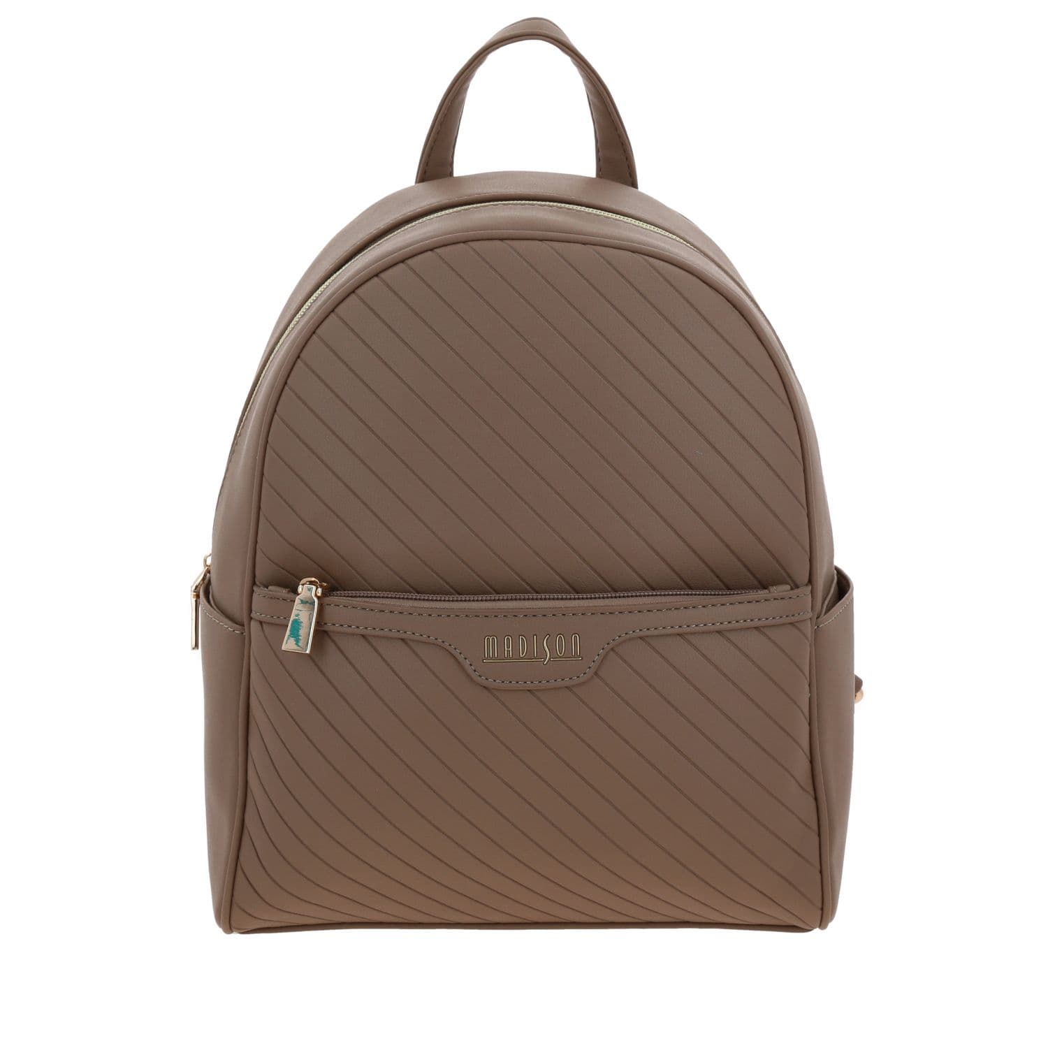 Mochila para dama Madison by Chenson Café con estilo y funcionalidad, modelo MD25102-B