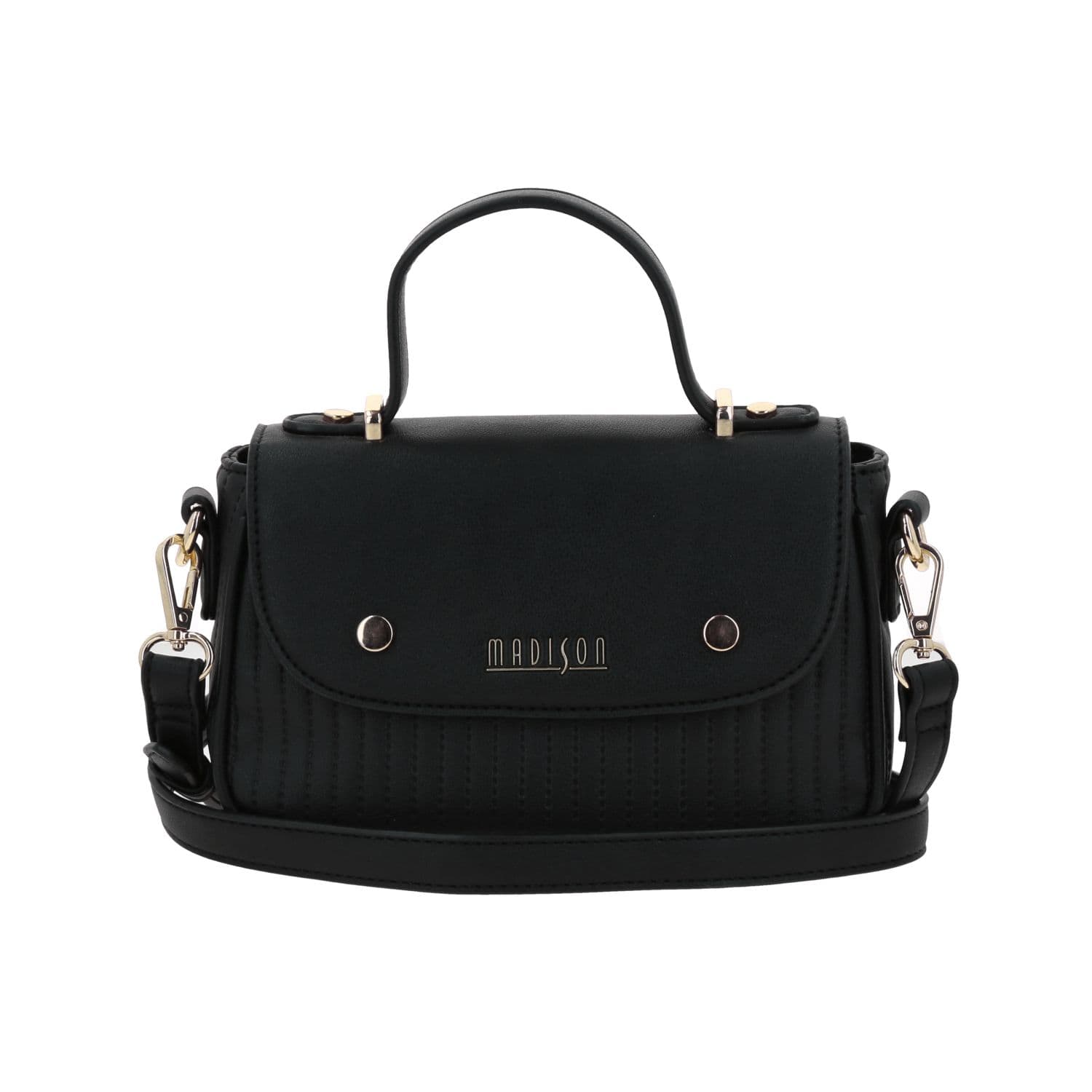 Bolsa de lado para dama Madison by Chenson color negro - Estilo y funcionalidad, modelo MD25107-3