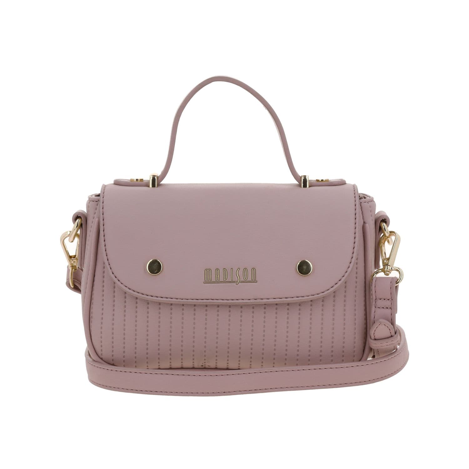 Bolsa de lado para dama Madison by Chenson color rosa con estilo moderno, modelo MD25107-P