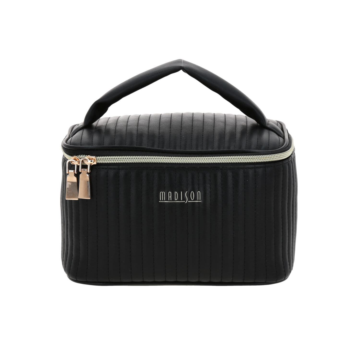 Bolsa de mano para dama Madison by Chenson color negro con organizador, modelo MD25108-3