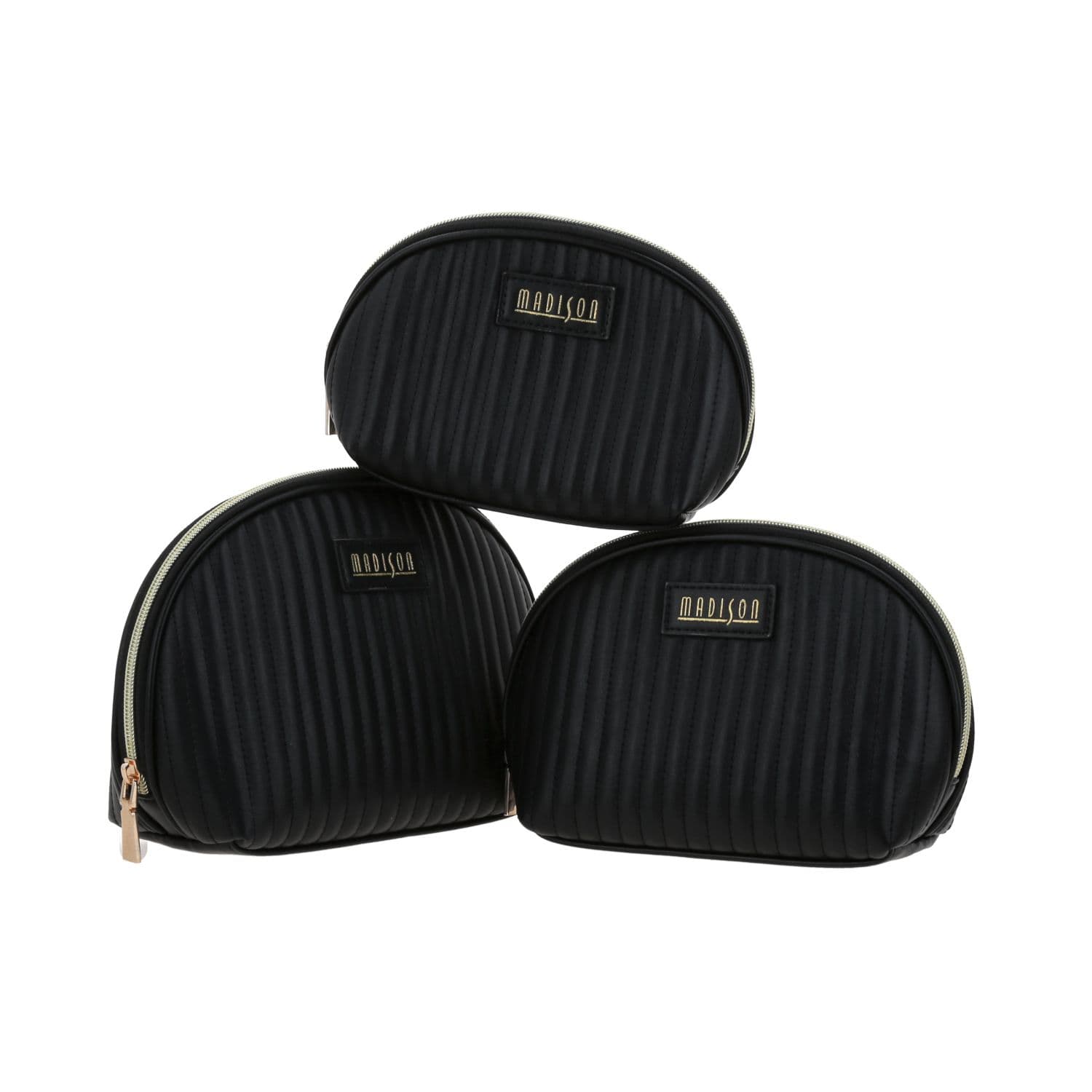 Bolsa de mano para dama Madison by Chenson color negro con estilo moderno, modelo MD25109-3