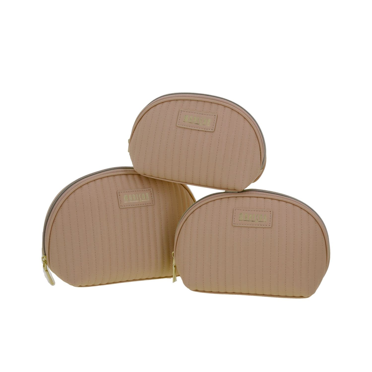 Bolsa de mano para dama Madison by Chenson color café/oro rosa, modelo MD25109-K
