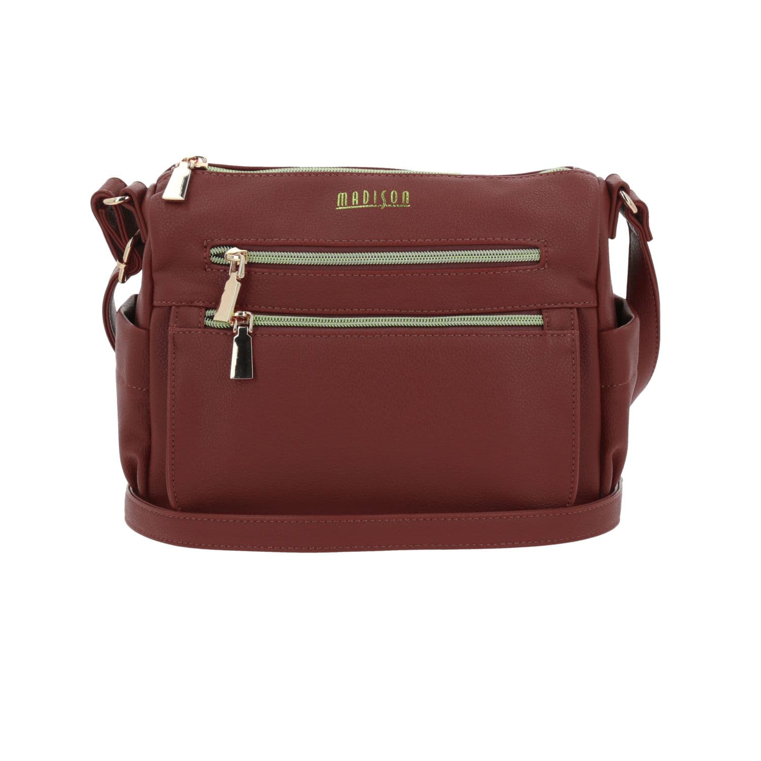 Bolsa de Lado para Dama Madison by Chenson Magenta con Doble Bolsillo, modelo MD25110-M