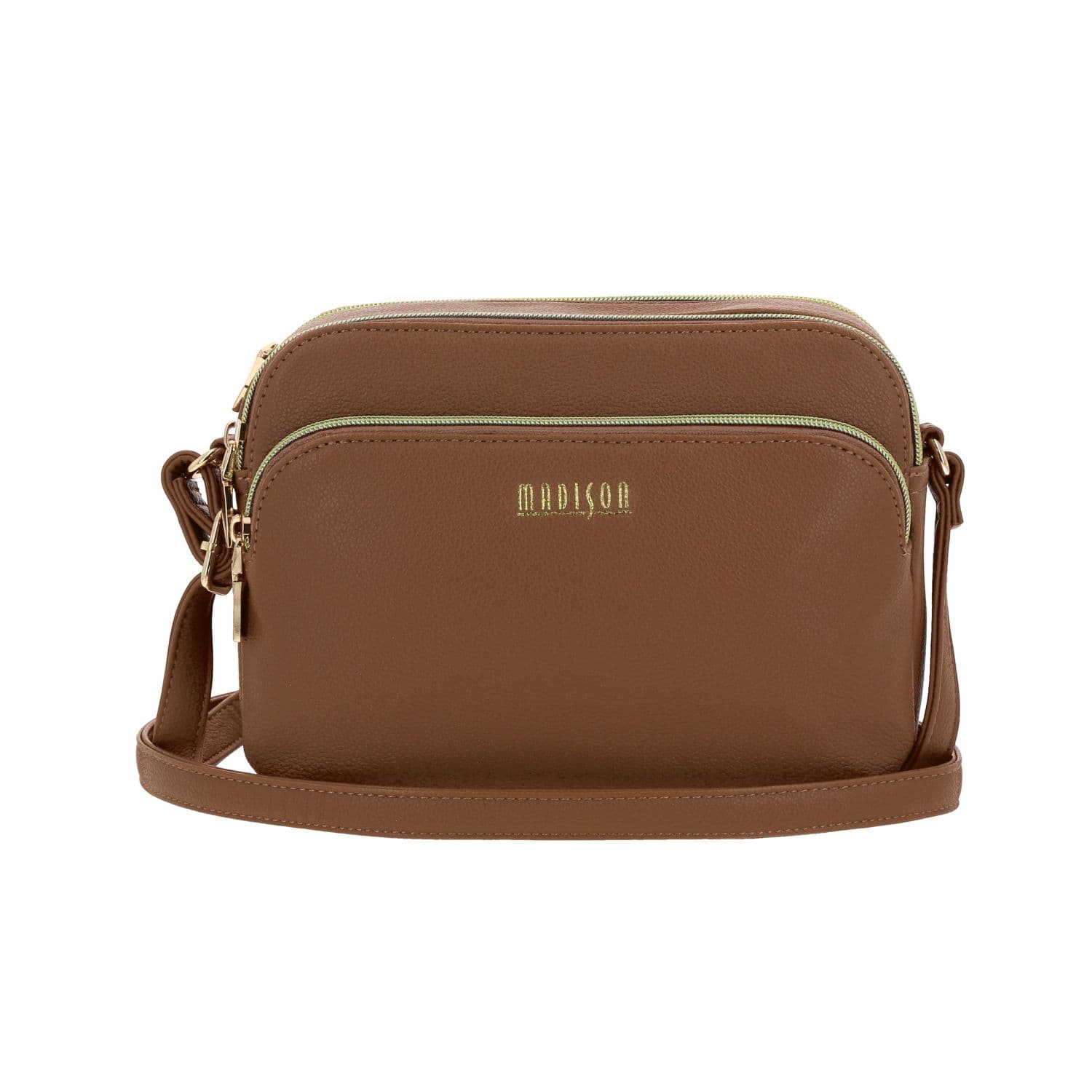 Bolsa de Lado para Dama Madison by Chenson Café con Estilo y Funcionalidad, modelo MD25114-B