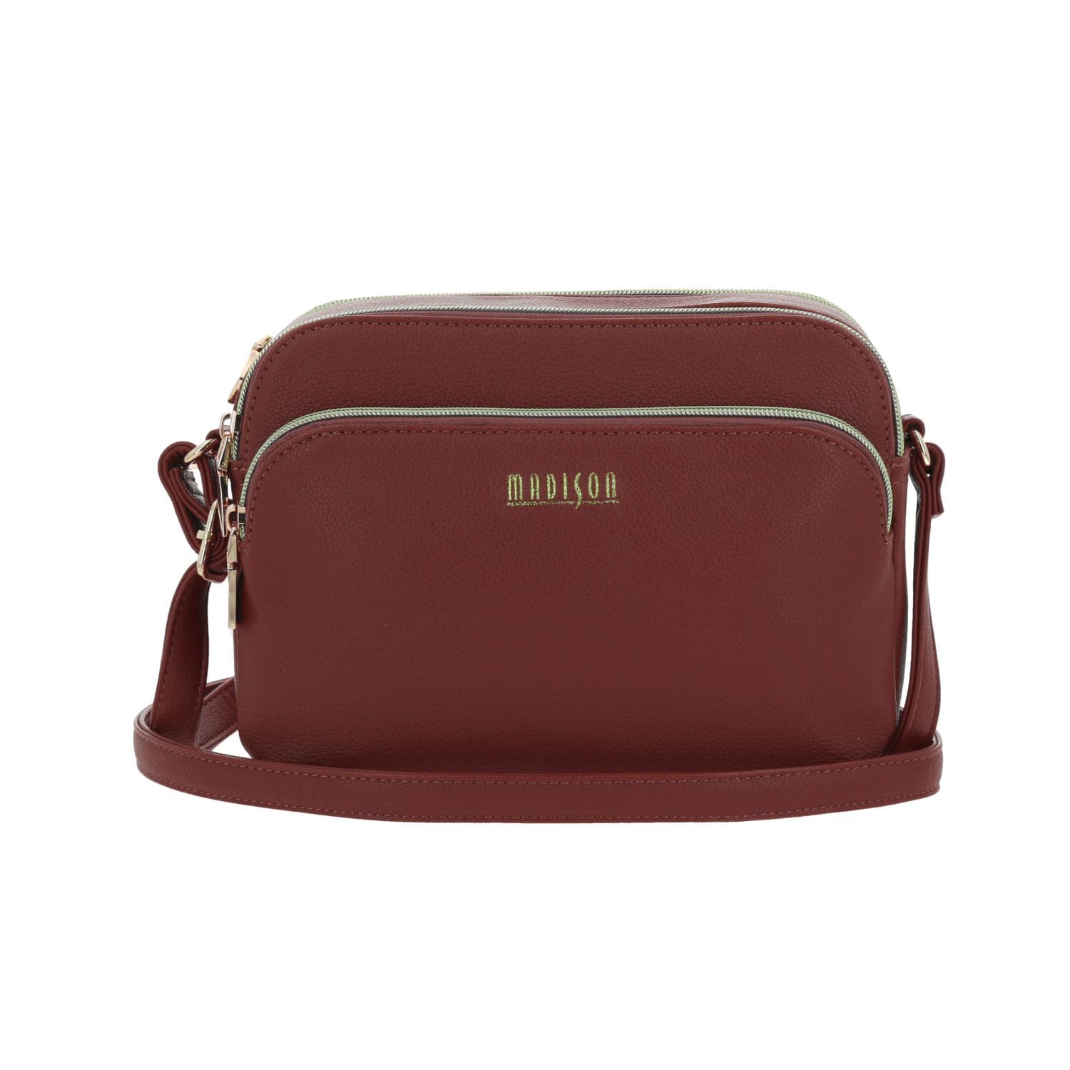 Bolsa de lado para dama Madison by Chenson color Magenta con diseño funcional, modelo MD25114-M