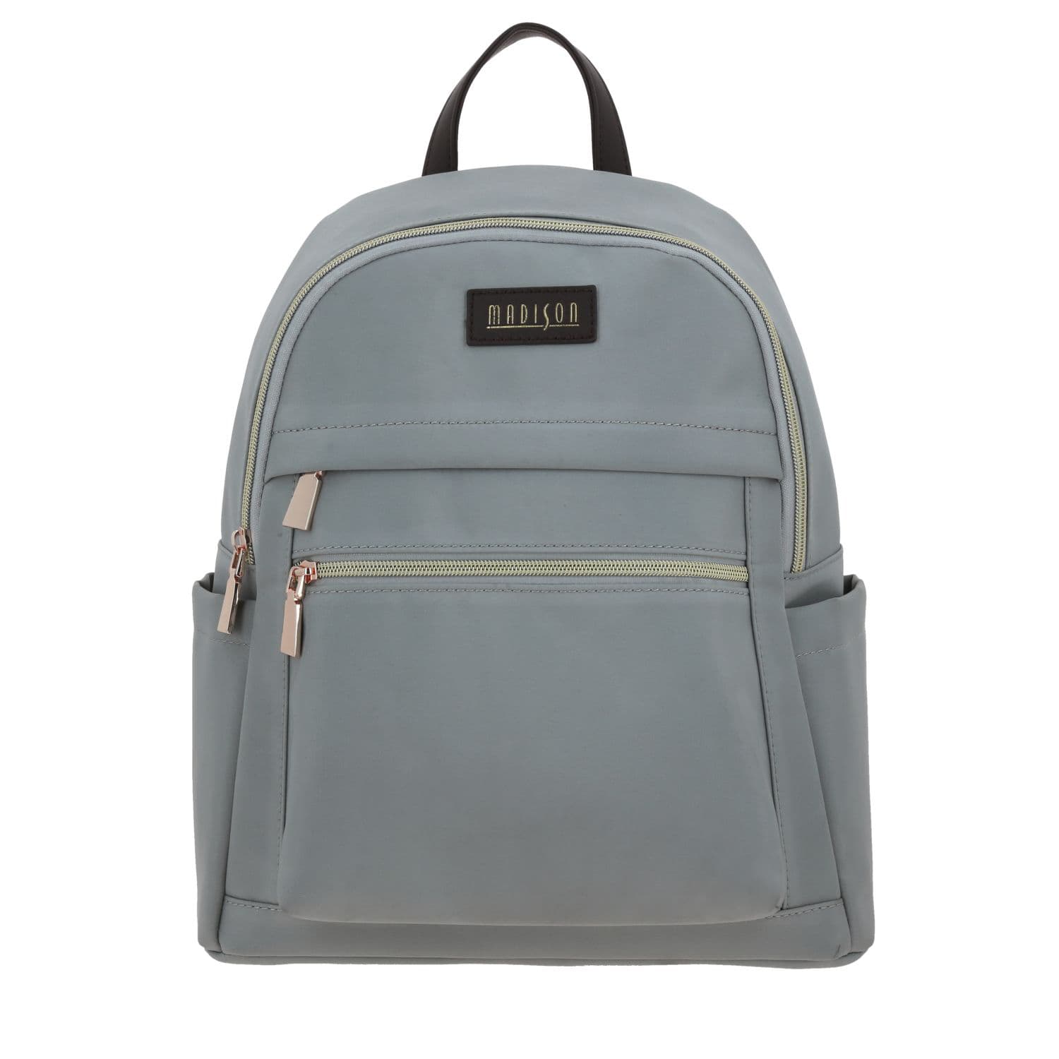 Mochila para Mujer Madison Gris - Bolsillos Múltiples y Estilo, modelo MD25116-2