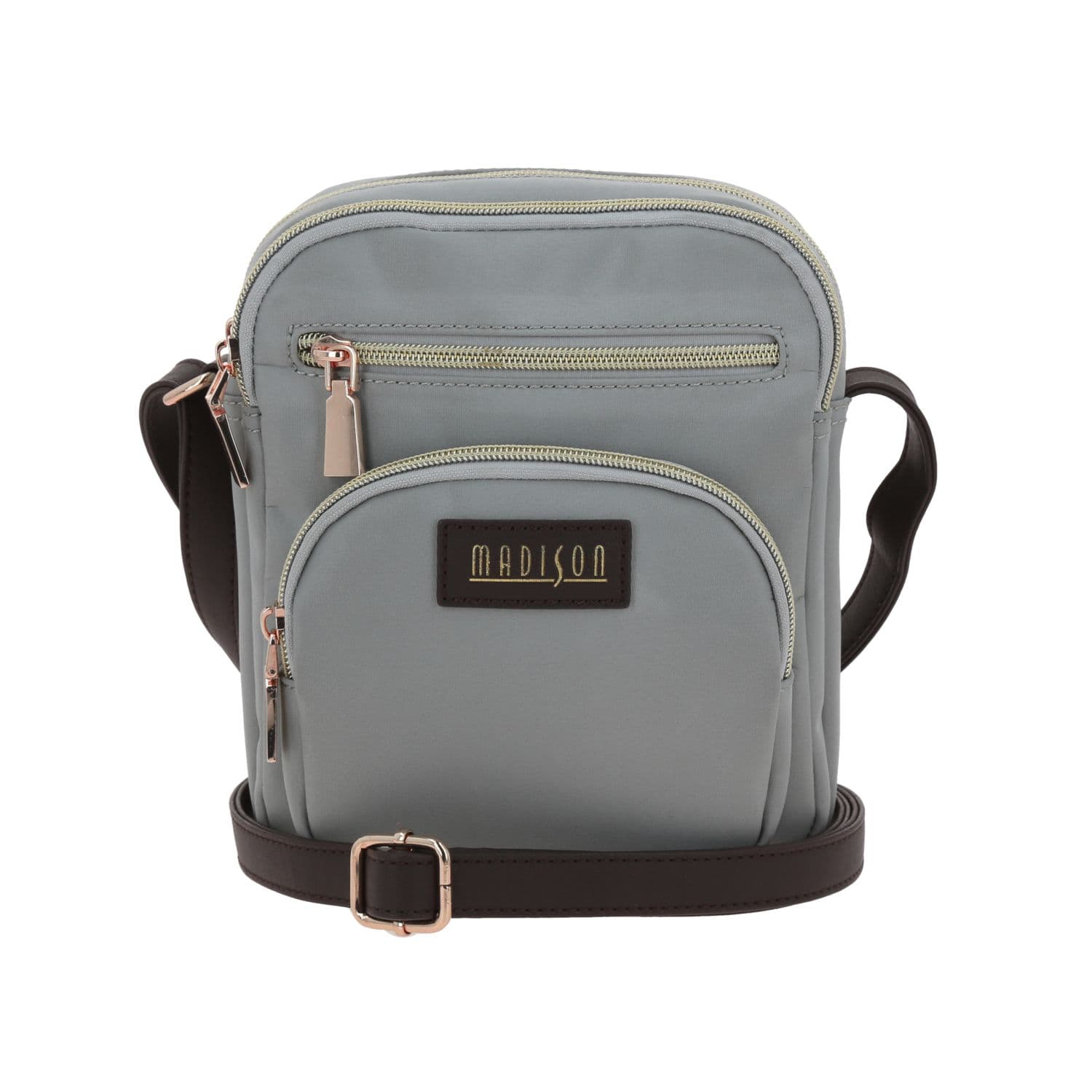 Bolsa de Lado Madison by Chenson Gris para Dama - Estilo y Funcionalidad, modelo MD25122-2
