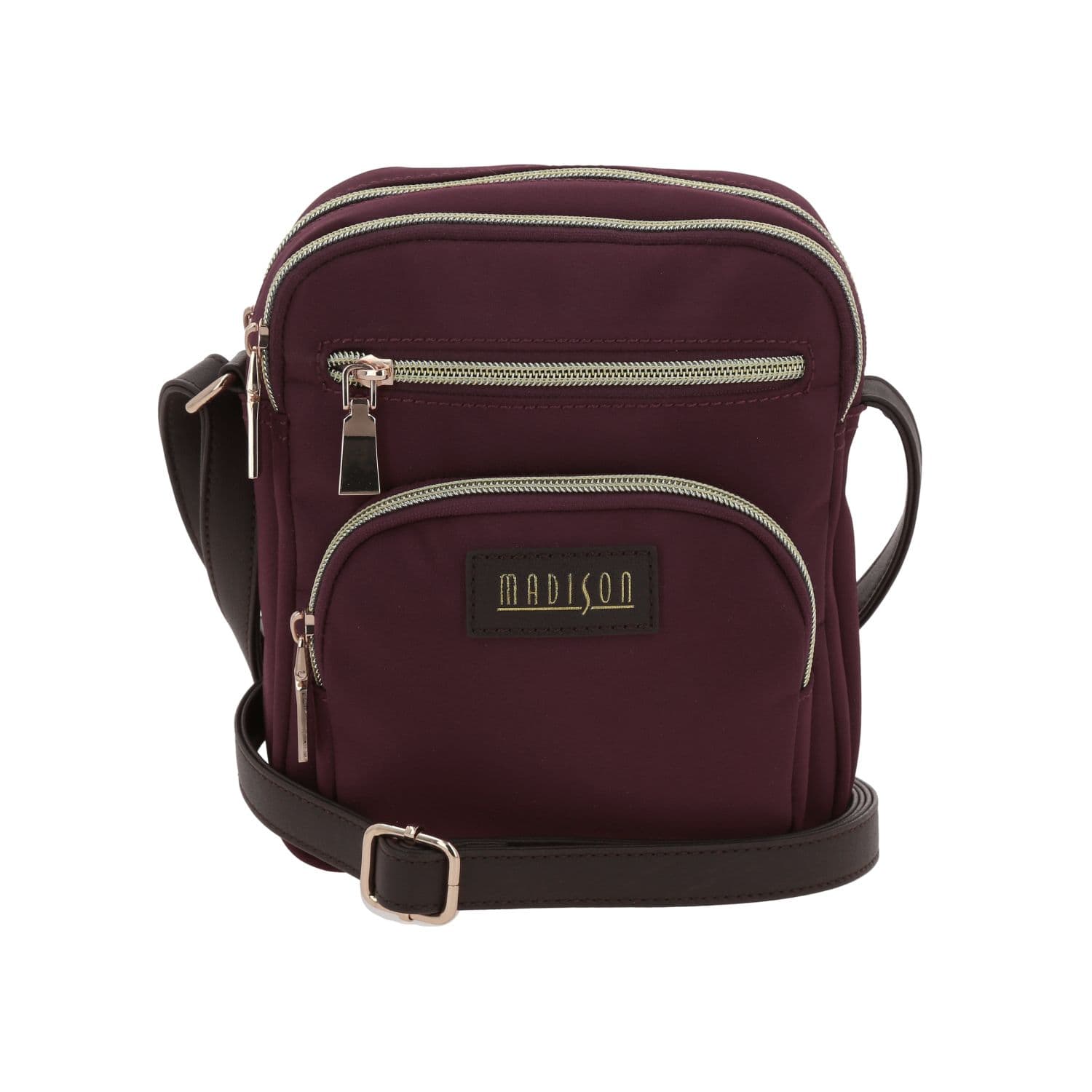 Bolsa de Lado para Dama Madison by Chenson Magenta con Doble Compartimento, modelo MD25122-M