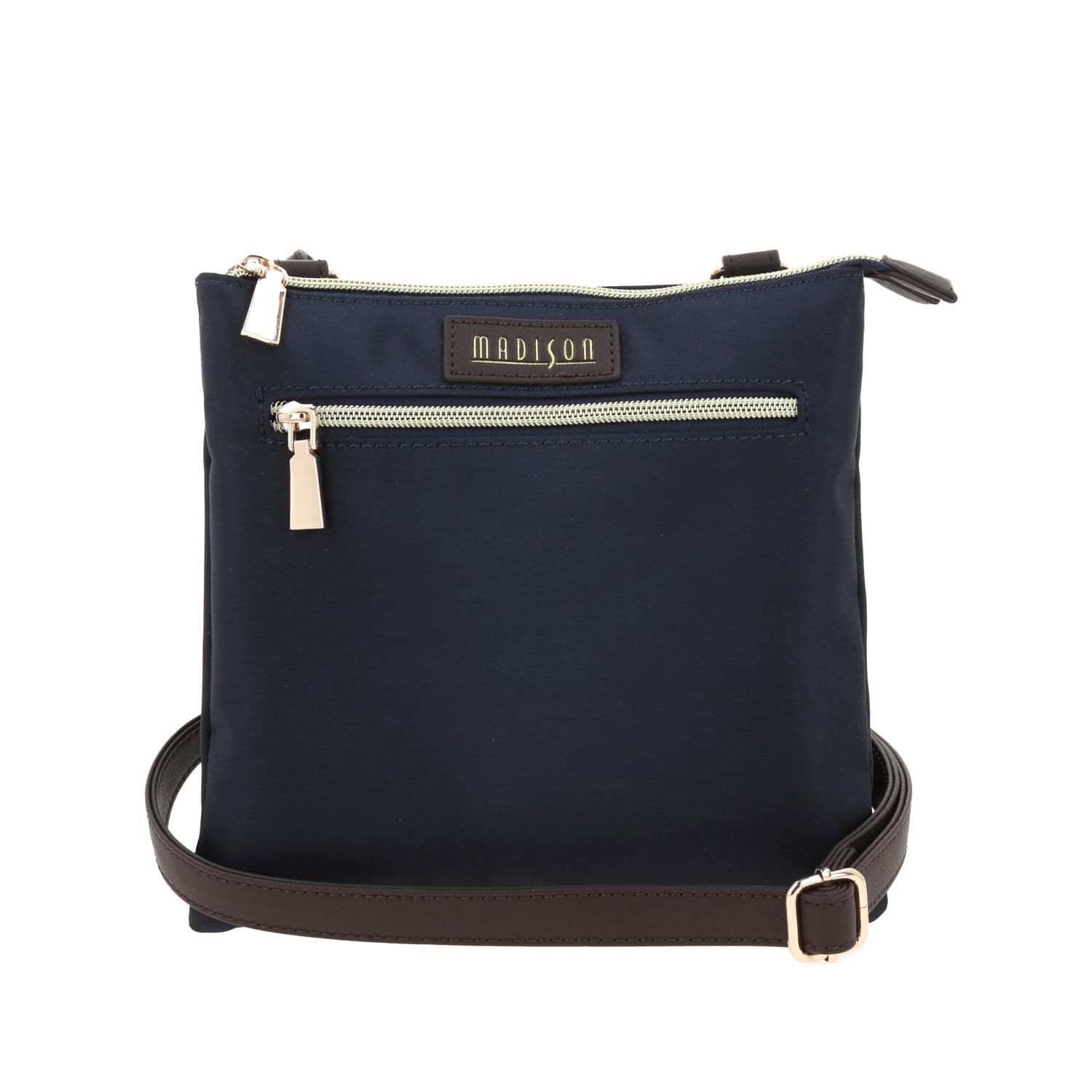 Bolsa de Lado Madison by Chenson Azul Dama con Doble Compartimento, modelo MD25123-9