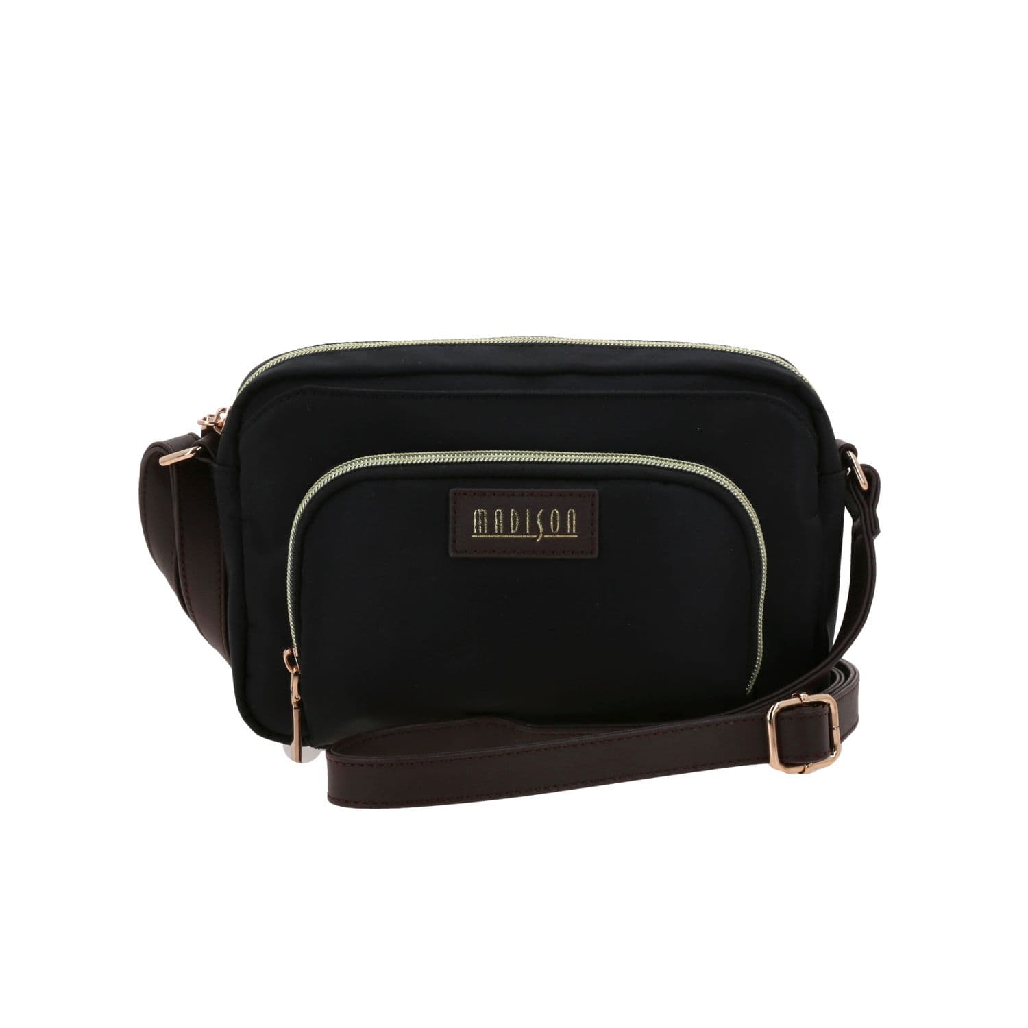 Bolsa de Lado para Dama Madison by Chenson Negro Estilo y Funcionalidad, modelo MD25124-3