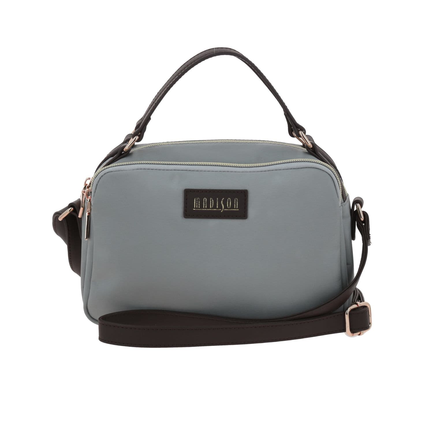 Bolsa de Lado para Dama Madison Gris | Bandolera Casual, modelo MD25125-2