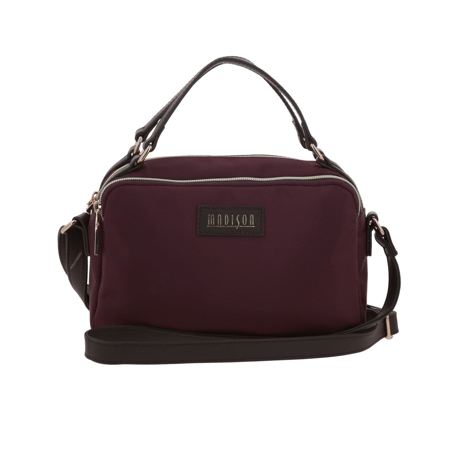 Bolsa de Lado Madison by Chenson Magenta Doble Compartimento para Dama, modelo MD25125-M
