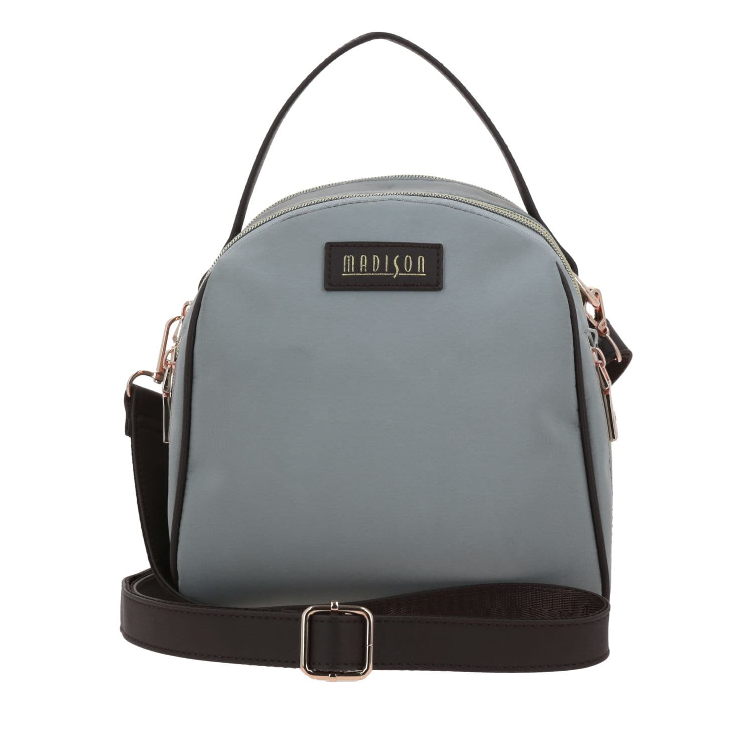 Mochila para Dama Madison Gris - Compacta y Funcional, modelo MD25126-2