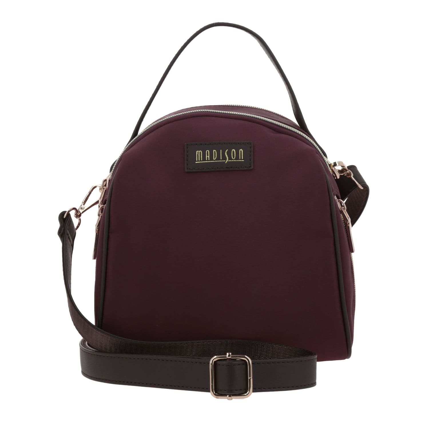 Mochila para Mujer Madison Magenta - Doble Compartimento y Bolsillos, modelo MD25126-M