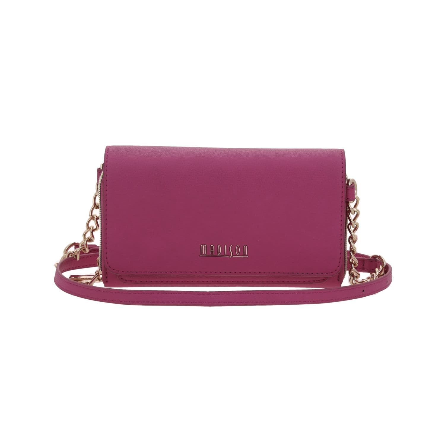Bolsa de Lado para Dama Madison by Chenson Rosa con Triple Compartimento, modelo MD25131-P