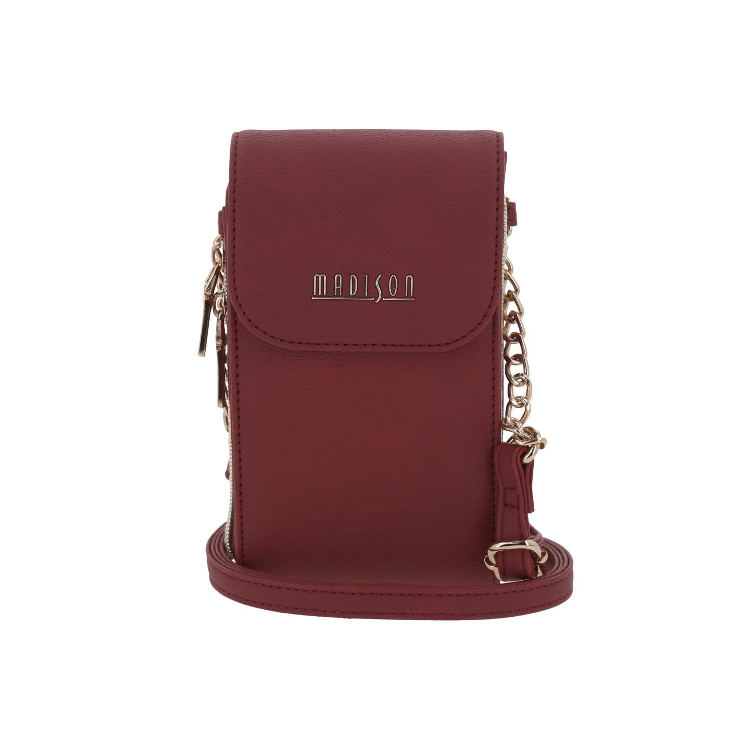 Billetera Madison Roja para Dama | Tarjetero 4 Espacios, modelo MD25135-R