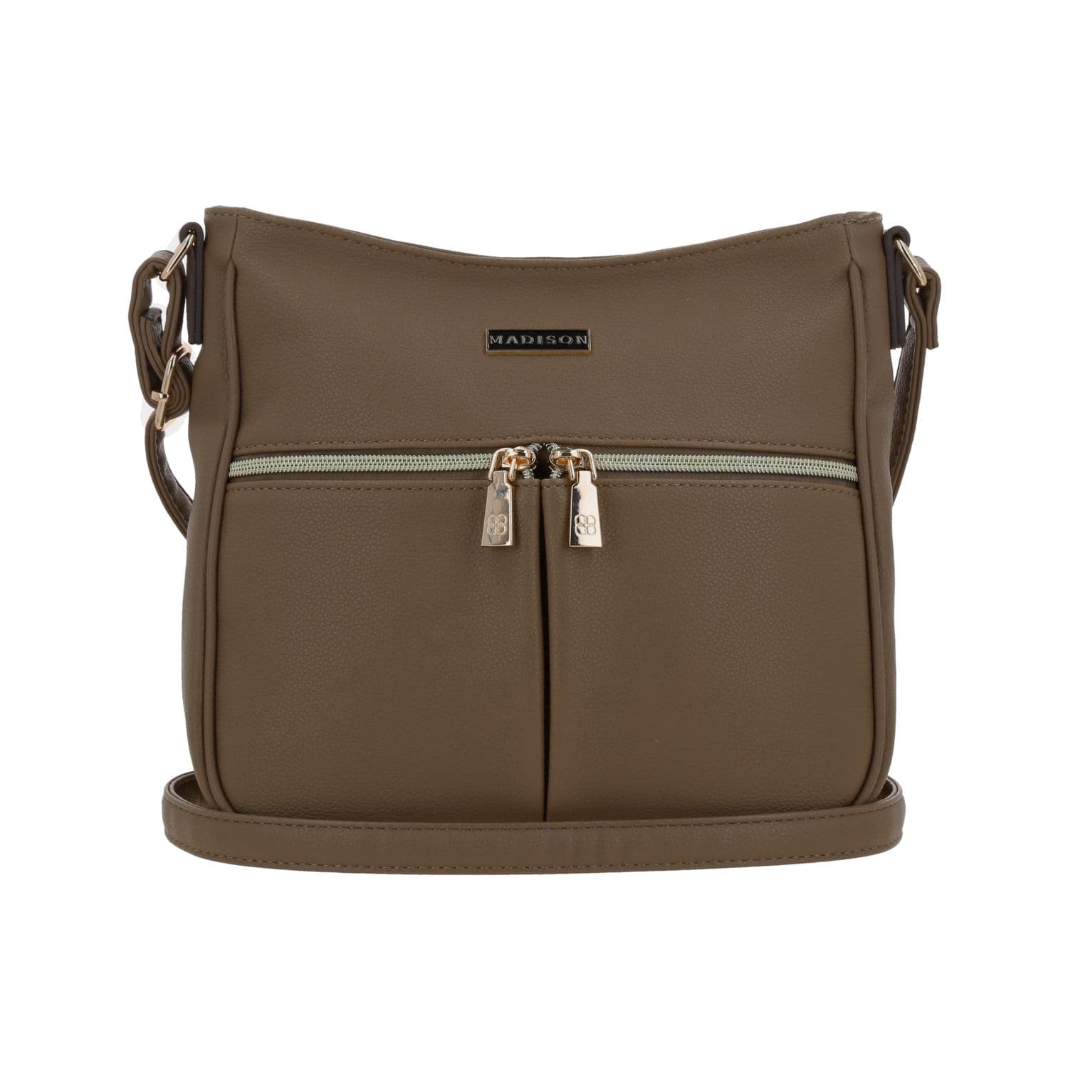 Bolsa de Lado para Dama Madison by Chenson Camel Elegante y Funcional, modelo MD25141-8