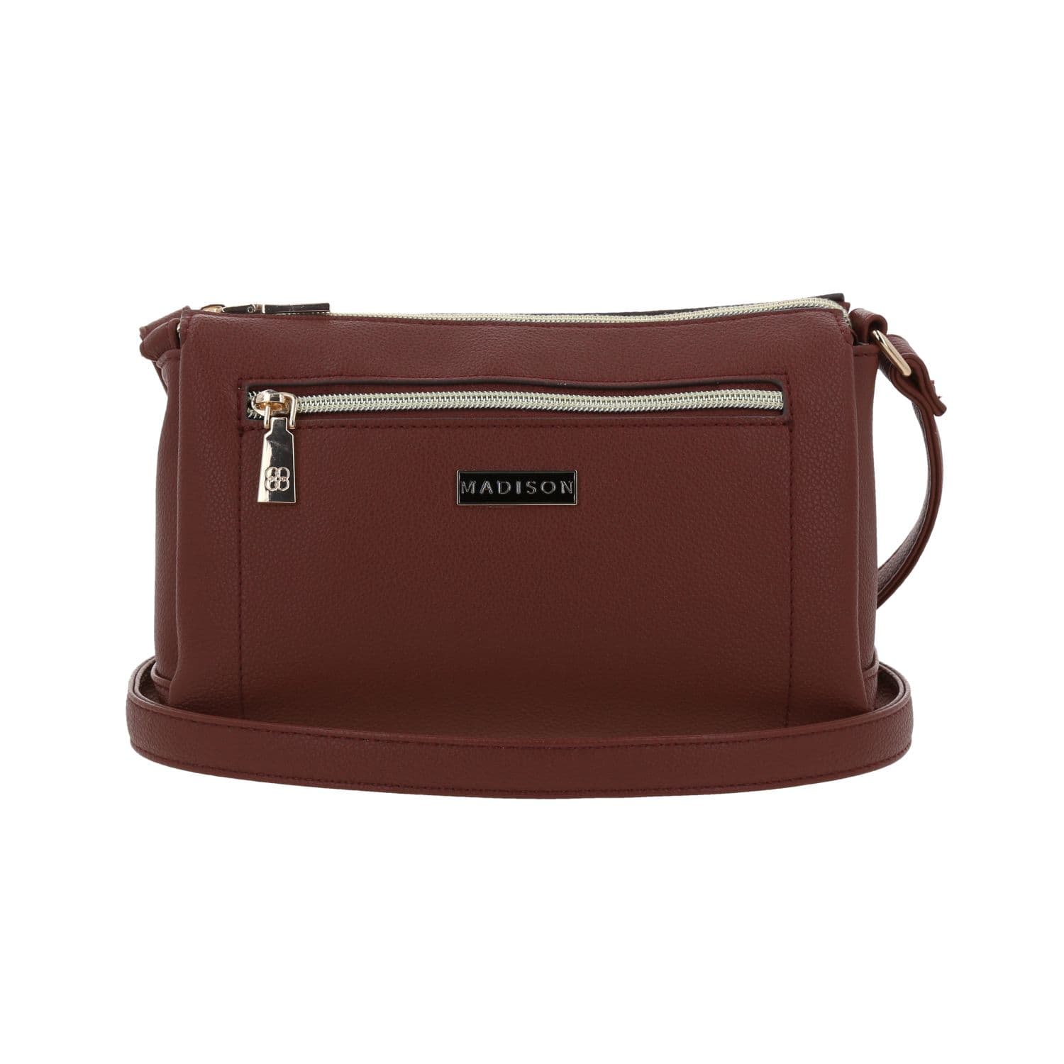 Bolsa de Lado para Dama Madison by Chenson Magenta con Triple Compartimento, modelo MD25144-M