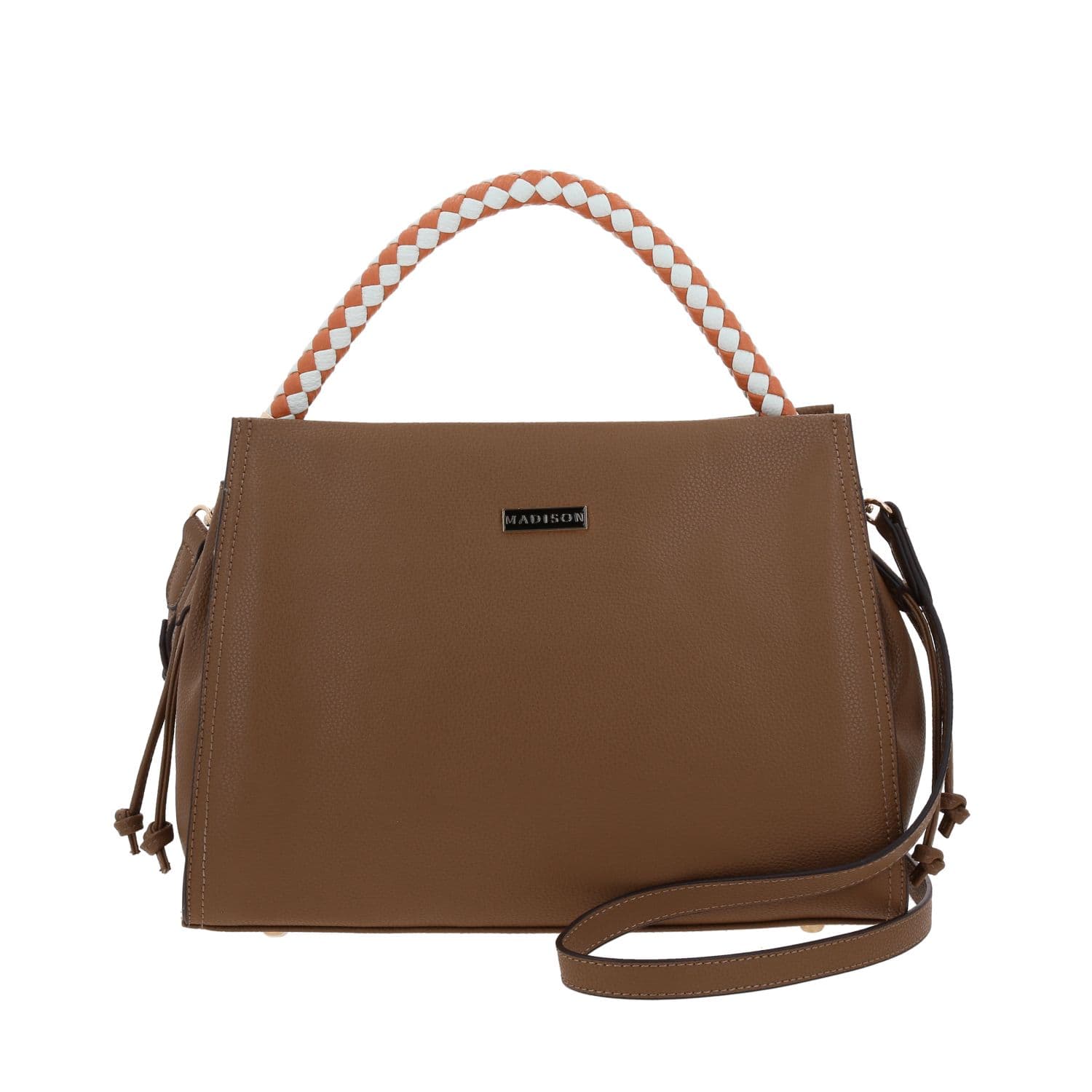 Bolsa de Mano para Dama Madison by Chenson Café - Estilo y Funcionalidad, modelo MD25145-B