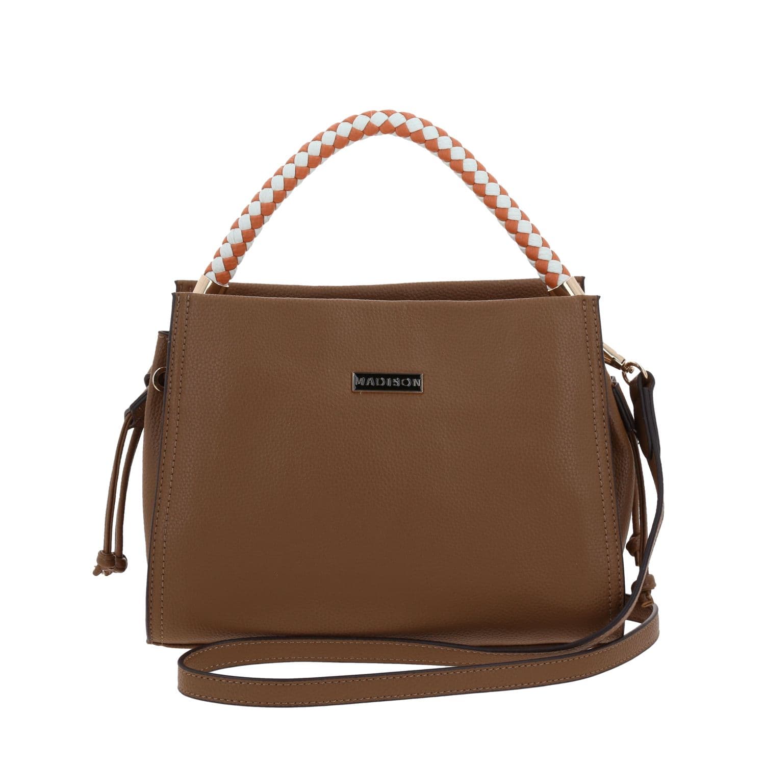 Bolsa de Mano para Dama Madison by Chenson Café - Estilo y Funcionalidad, modelo MD25146-B
