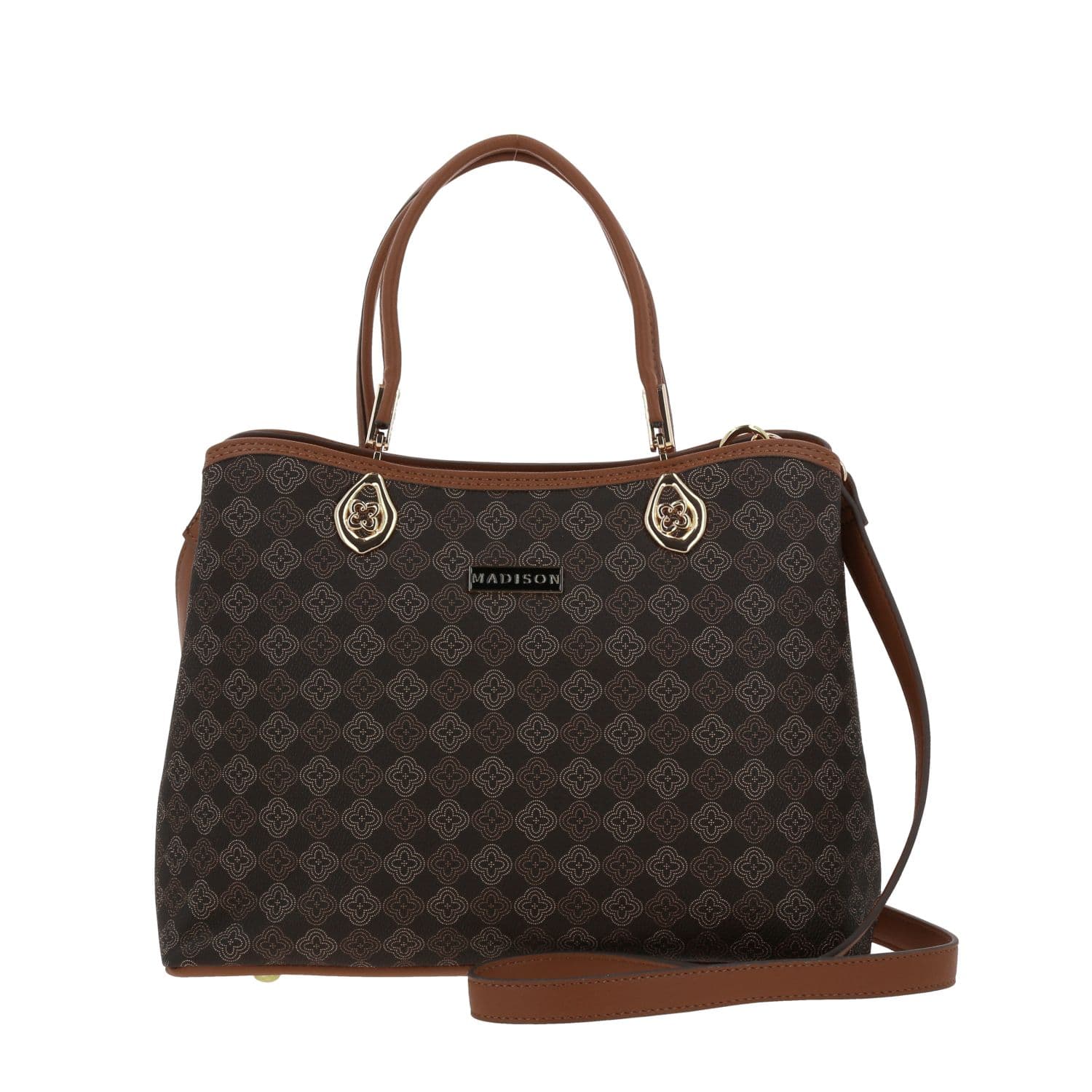 Bolsa de Mano para Dama Madison by Chenson Café - Estilo y Funcionalidad, modelo MD25151-B