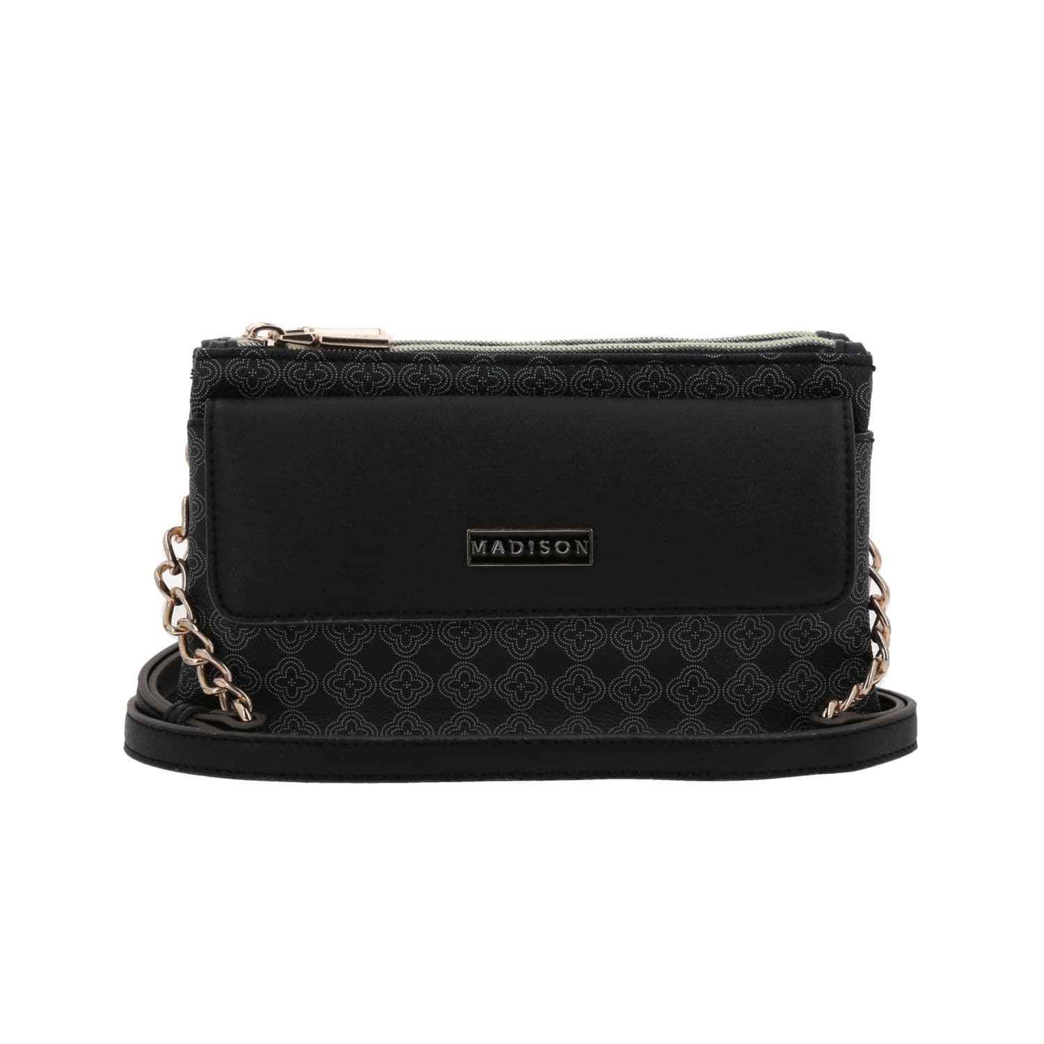 Bolsa de lado para dama Madison by Chenson, Negro, estilo y funcionalidad, modelo MD25153-3