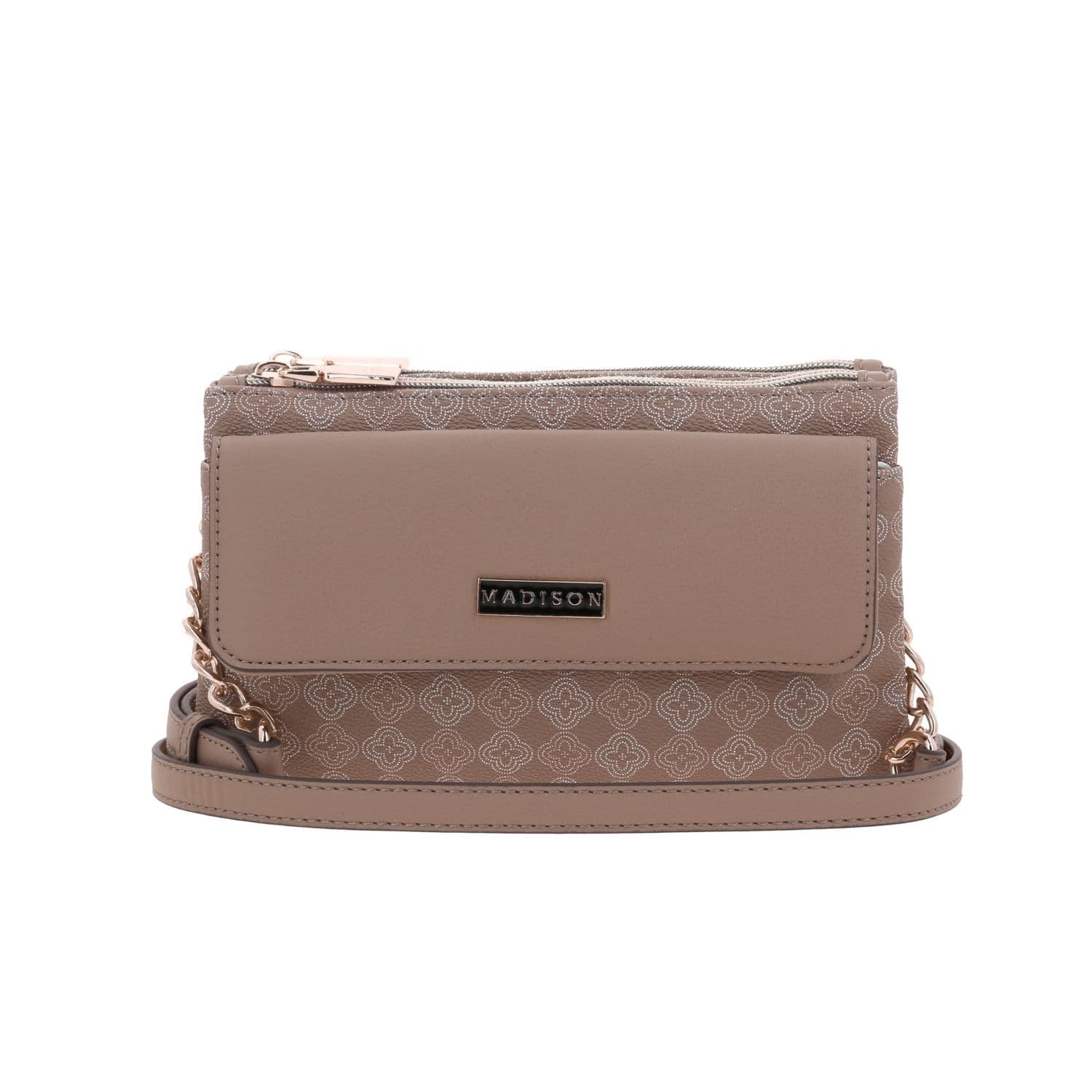 Bolsa de Lado para Dama Madison by Chenson Rosa con Doble Compartimento, modelo MD25153-P