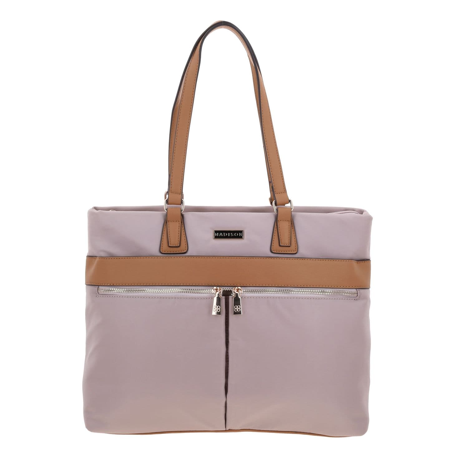 Bolsa grande para dama Madison by Chenson Rosa con triple bolsillo, modelo MD25167-P