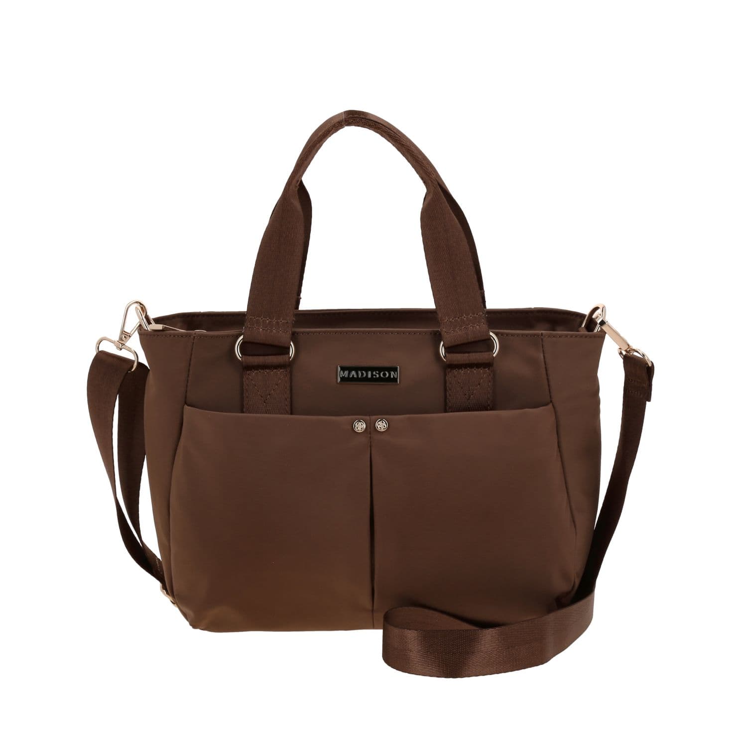 Bolsa de Mano para Dama Madison by Chenson Café - Estilo y Funcionalidad, modelo MD25169-B