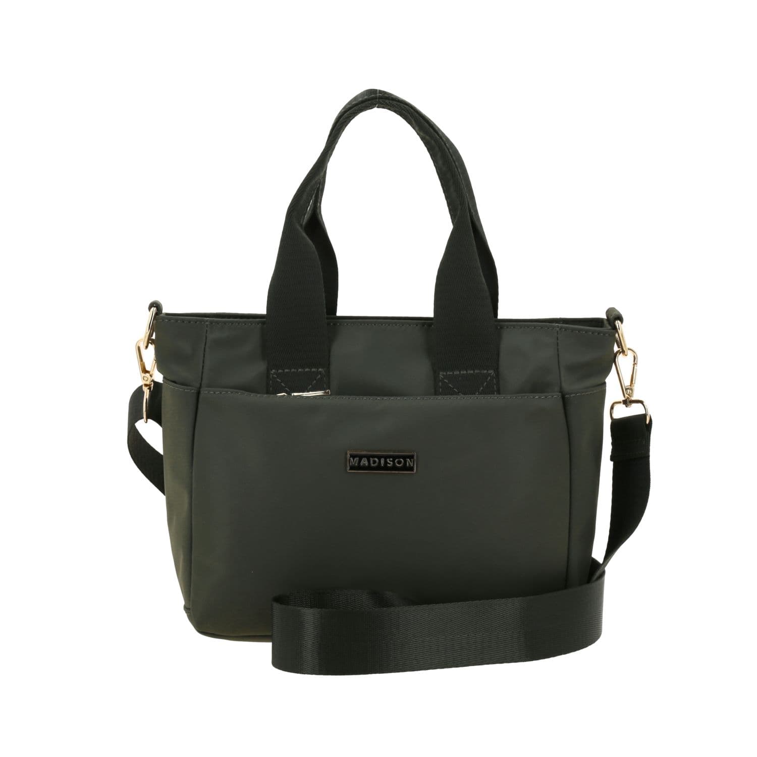 Bolsa de mano para dama Madison by Chenson Verde seco, funcional y elegante, modelo MD25170-A