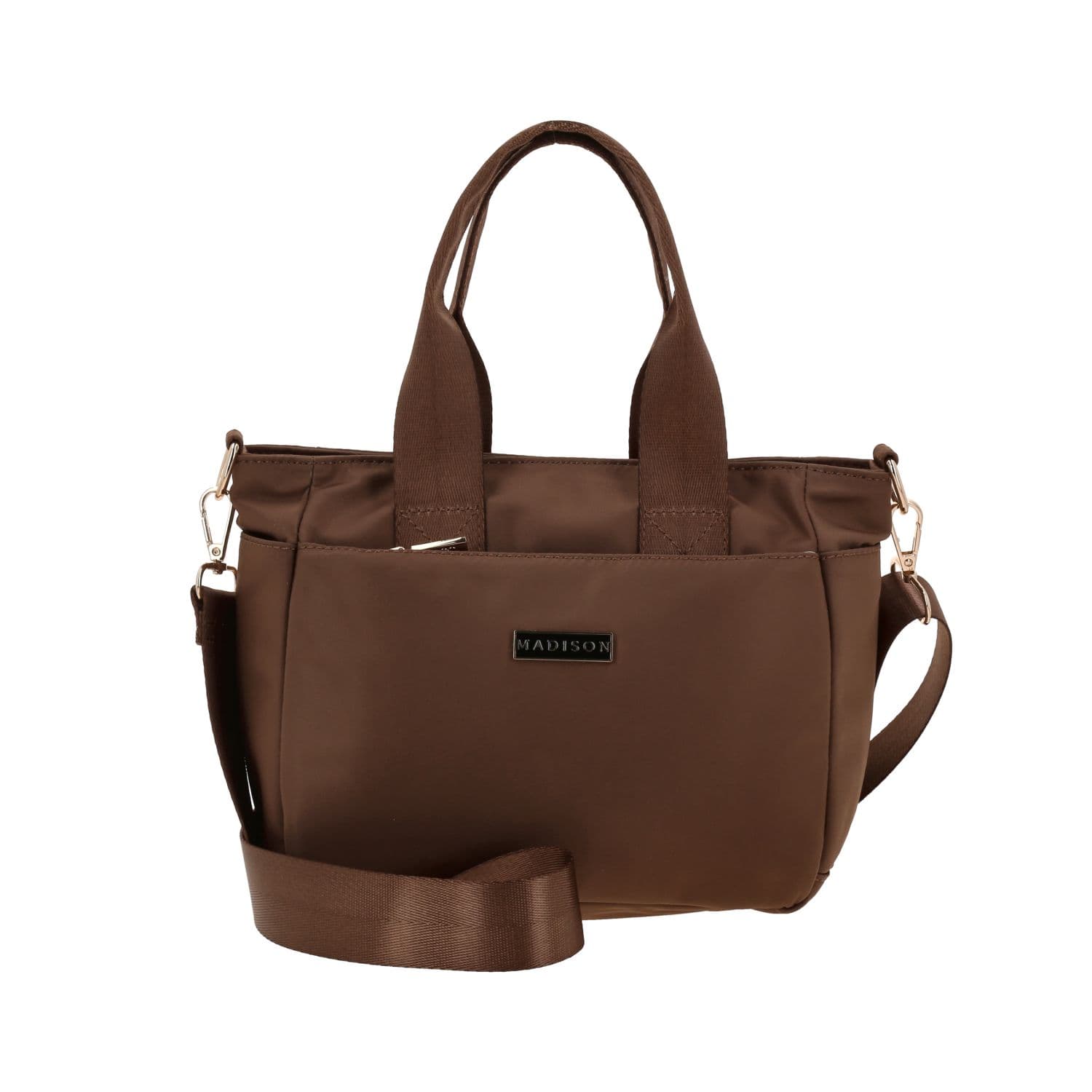 Bolsa de Mano para Dama Madison by Chenson Café - Estilo y Funcionalidad, modelo MD25170-B