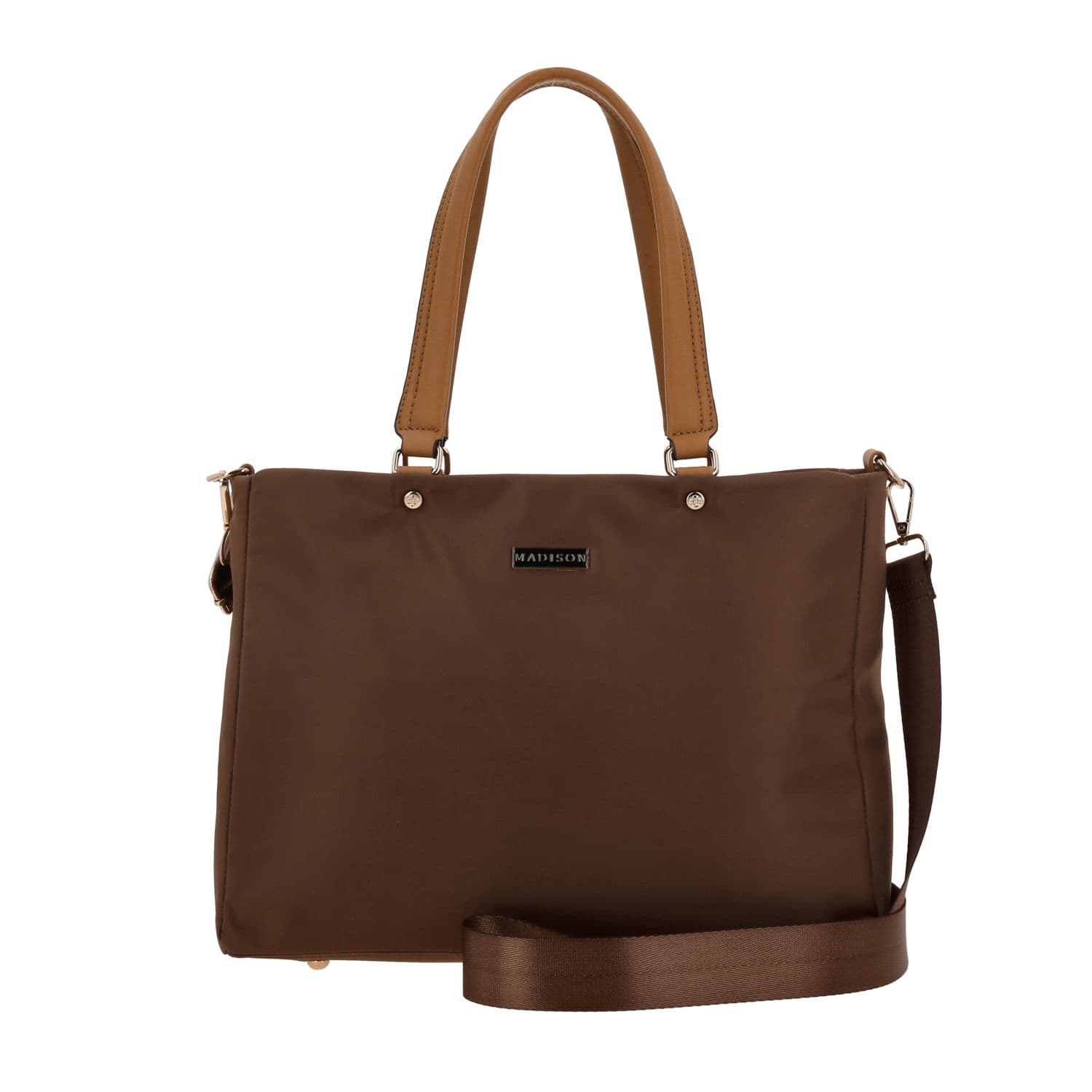 Bolsa grande para dama Madison by Chenson Café - Estilo y funcionalidad, modelo MD25171-B