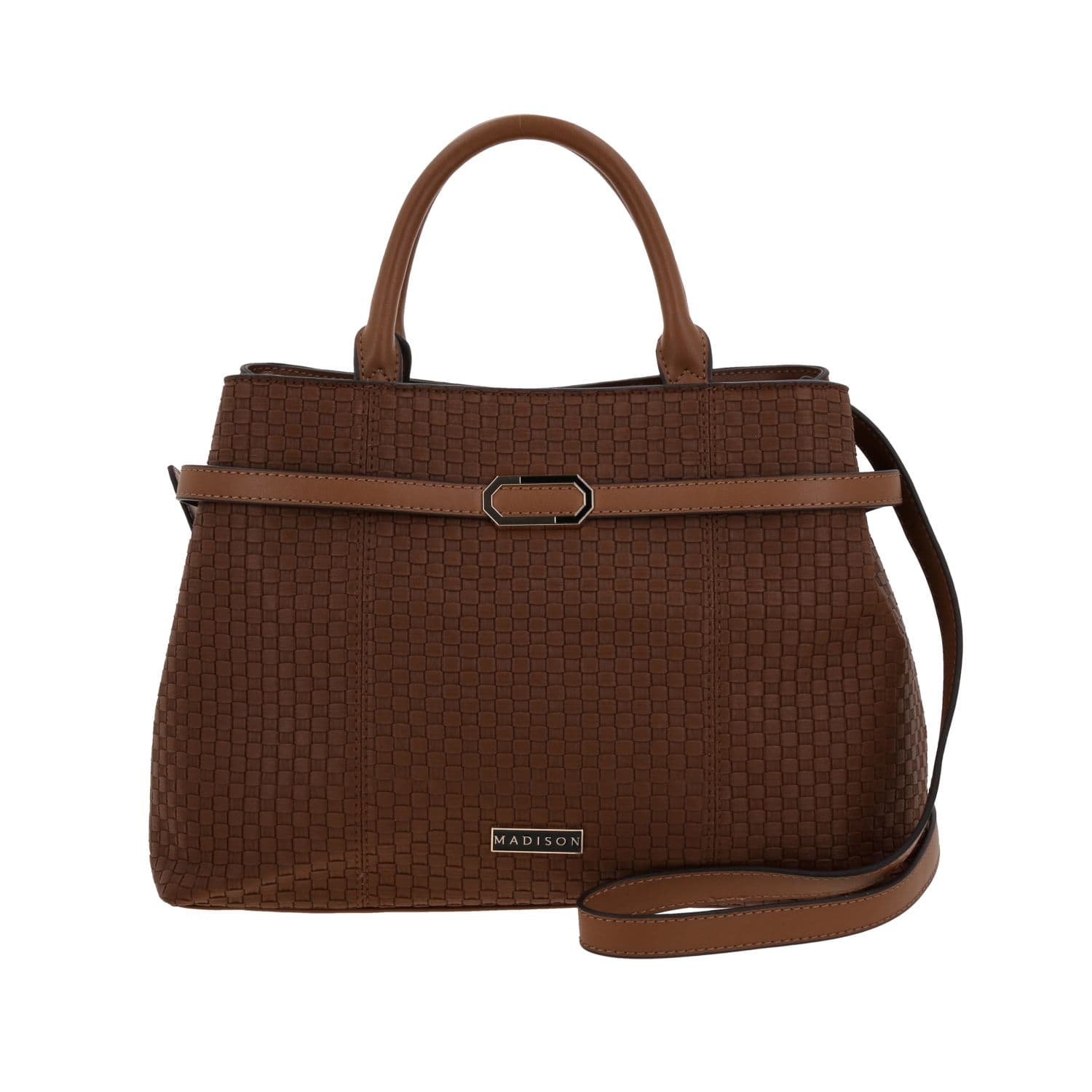 Bolsa de Mano para Dama Madison by Chenson Café - Estilo y Funcionalidad, modelo MD25173-B