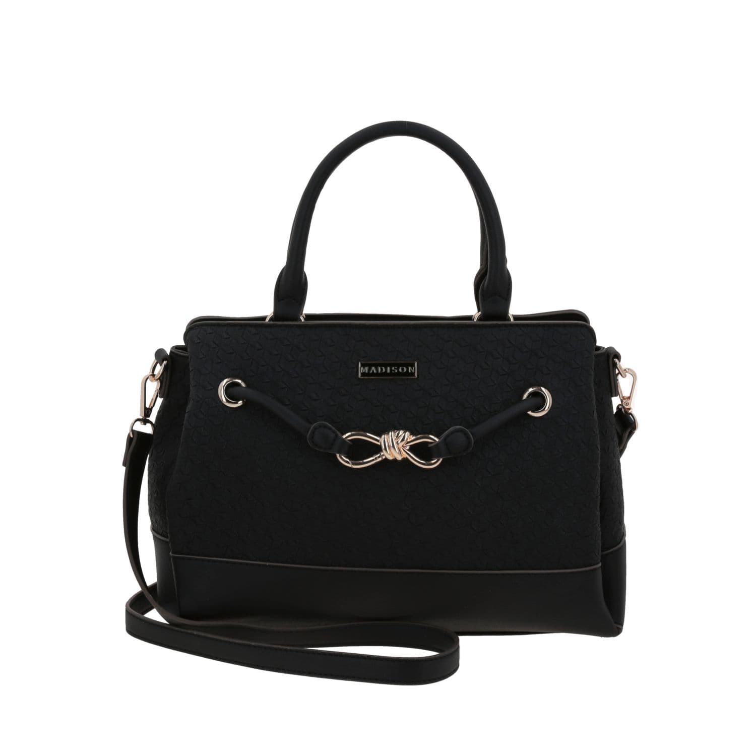 Bolsa de Mano para Dama Madison by Chenson Negra - Estilo y Funcionalidad, modelo MD25177-3