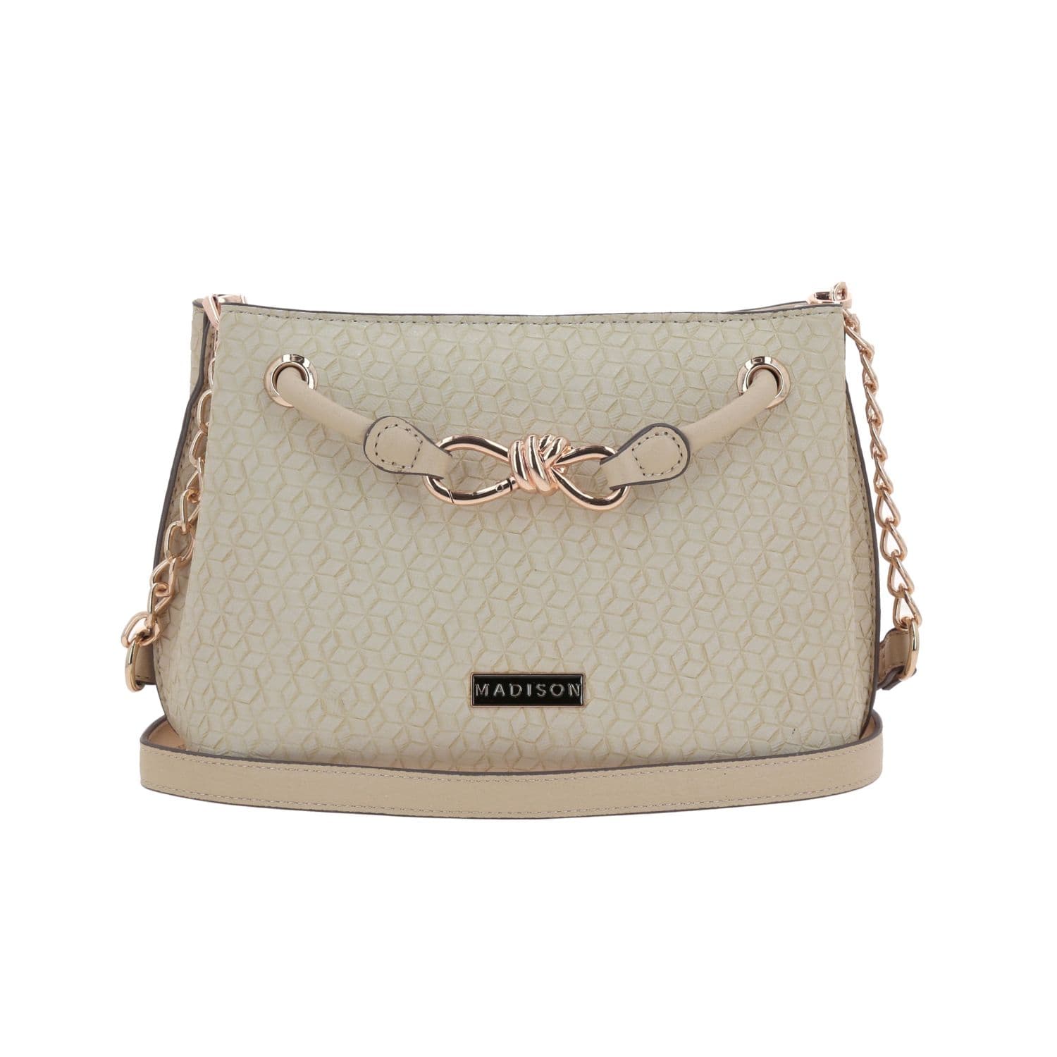 Bolsa de Lado Beige Madison by Chenson - Estilo y Funcionalidad para Dama, modelo MD25179-E