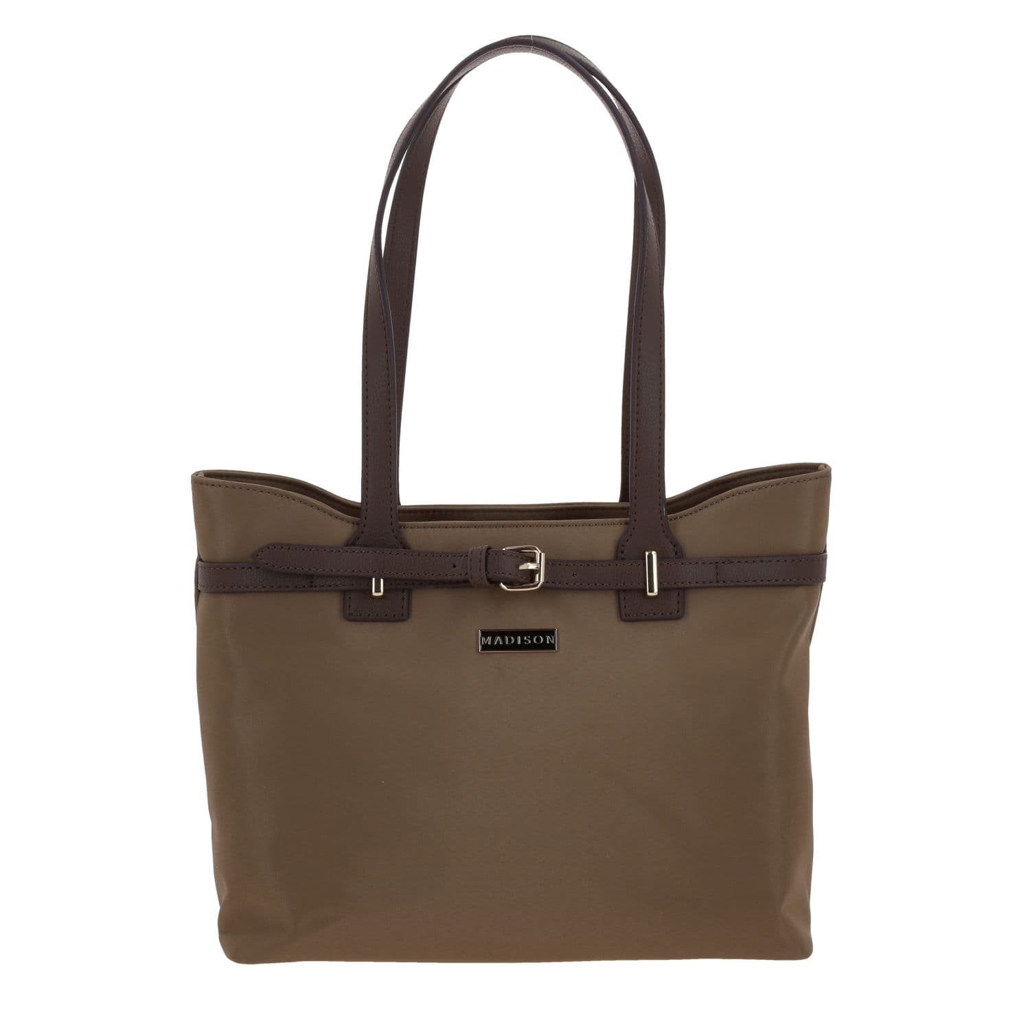 Bolsa grande para dama Madison by Chenson Café - Estilo y Funcionalidad, modelo MD25183-B