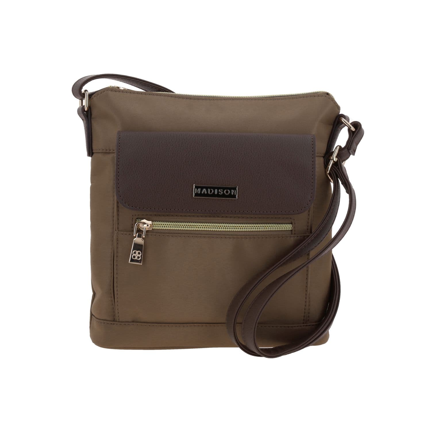 Bolsa de lado para dama Madison by Chenson color café - Estilo y funcionalidad, modelo MD25191-B
