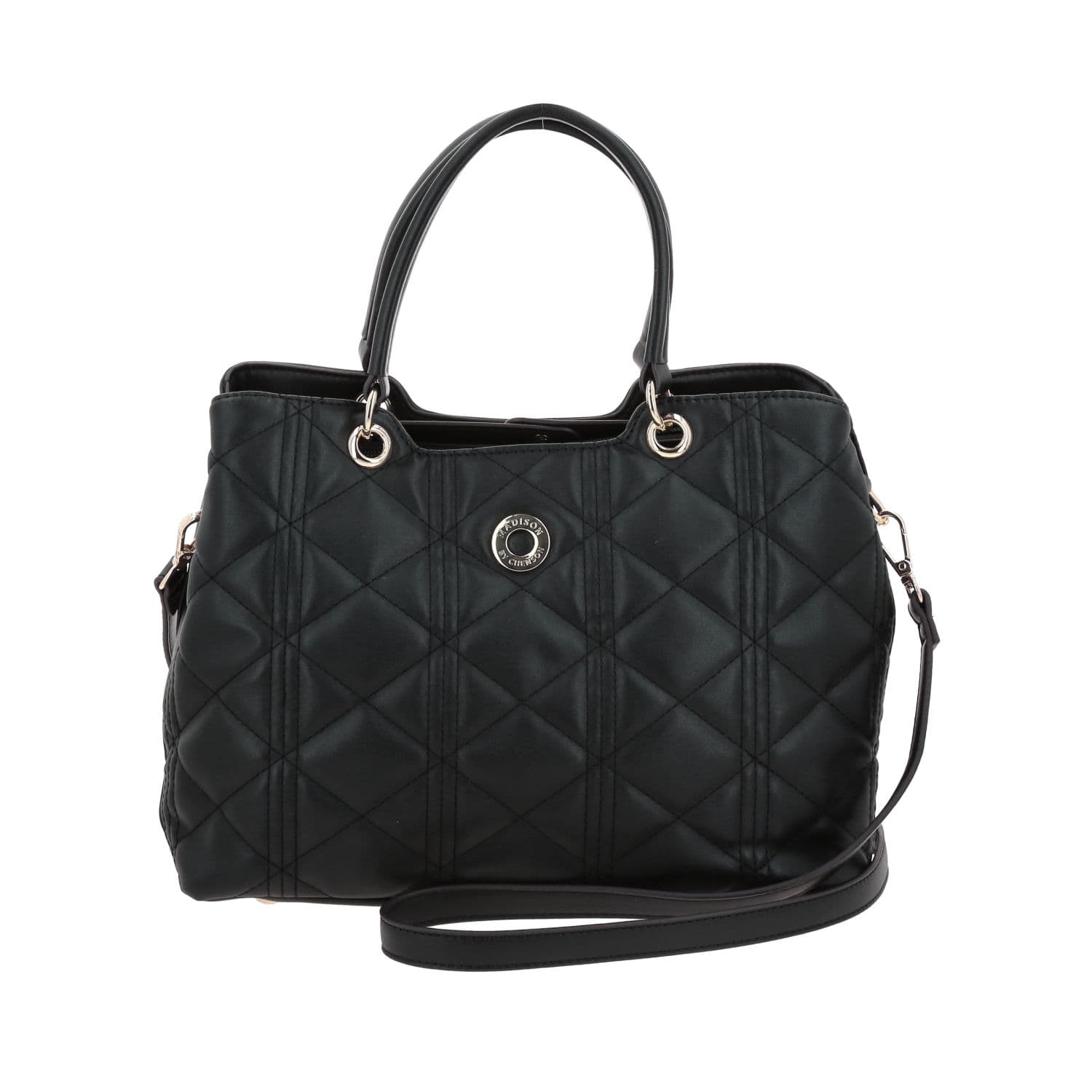 Bolsa de Mano para Dama Madison by Chenson, Negro, Estilo y Funcionalidad, modelo MD26007-3