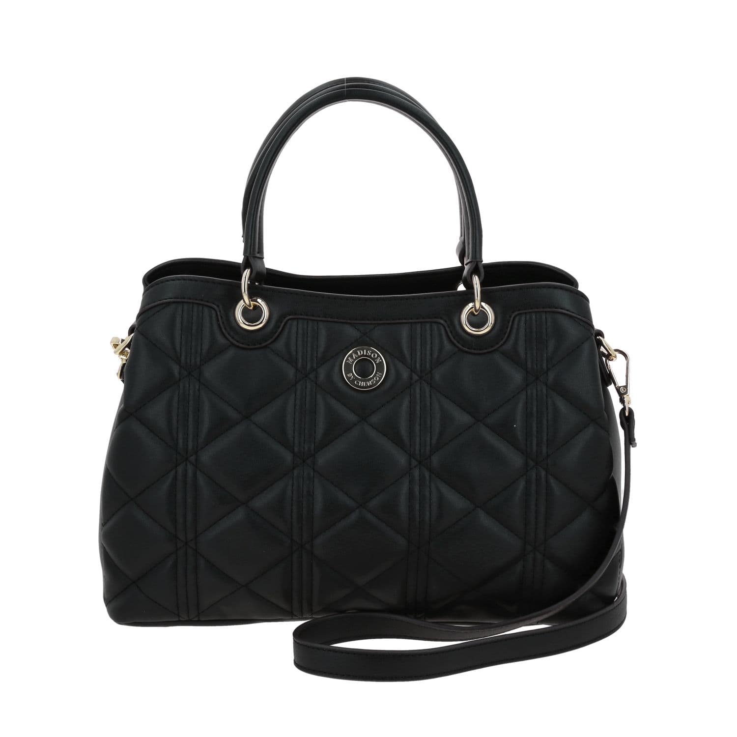 Bolsa de Mano para Dama Madison by Chenson en Color Negro - Estilo y Funcionalidad, modelo MD26008-3