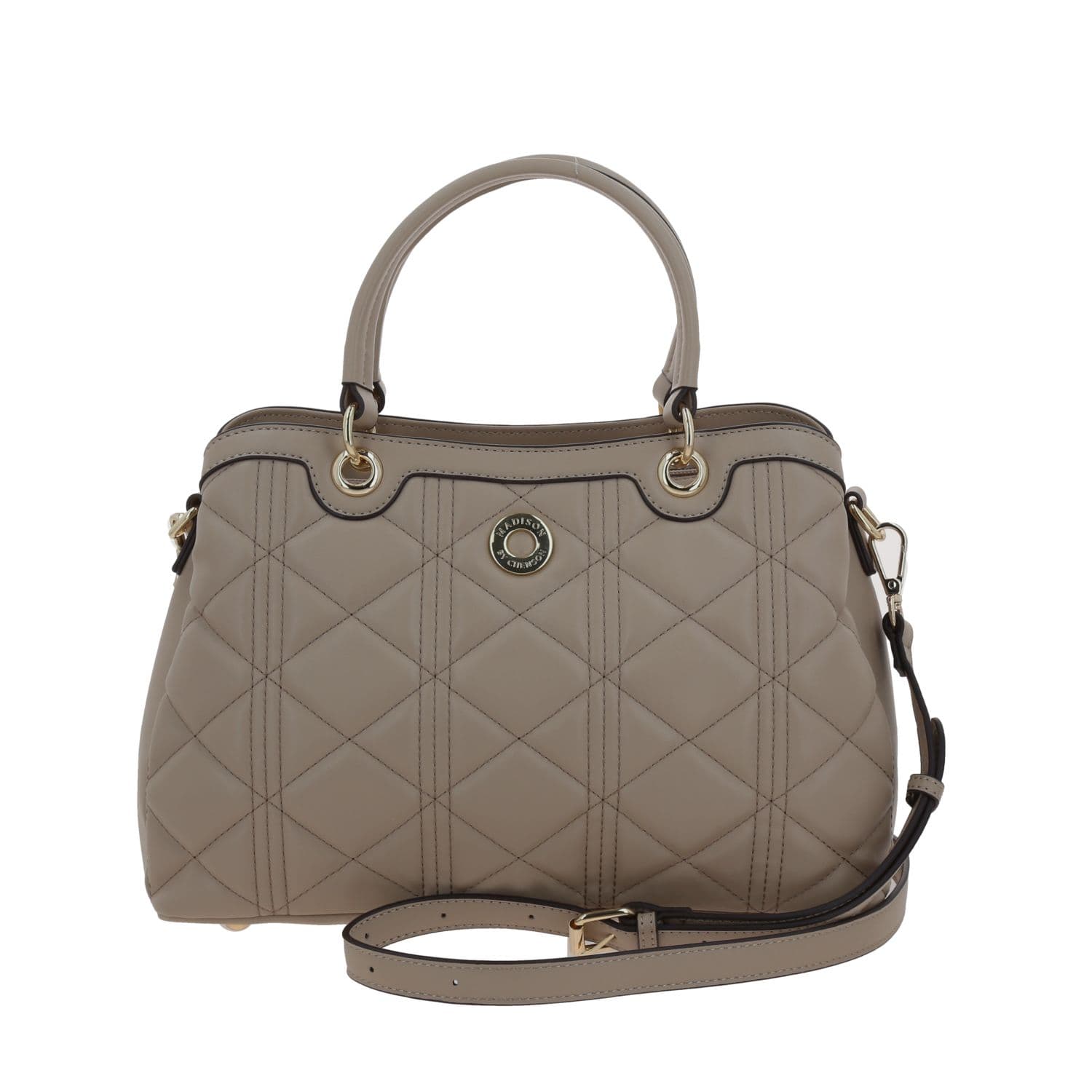 Bolsa de Mano para Dama Madison by Chenson Camel con Estilo Único, modelo MD26008-8