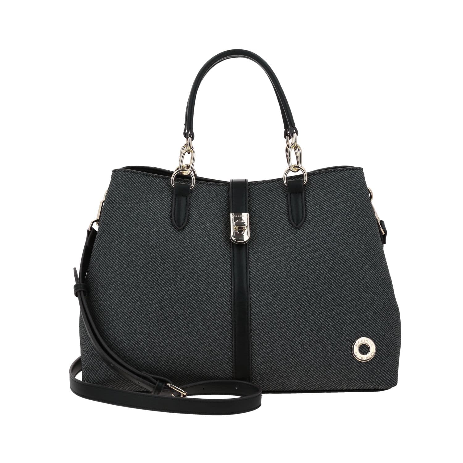 Bolsa de Mano Madison Negro | Bolso para Dama Elegante y Funcional, modelo MD26010-3