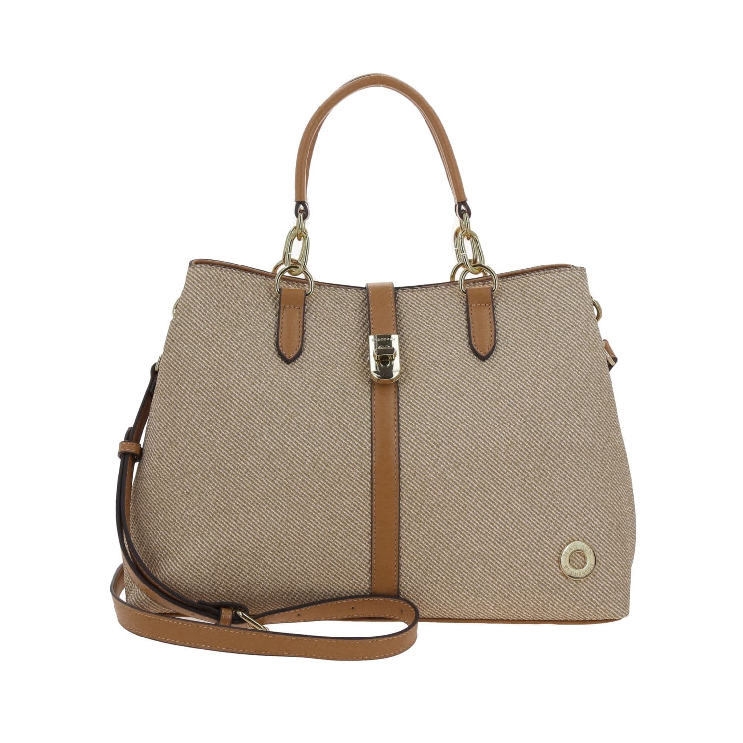 Bolsa de Mano Madison Beige - Elegante y Funcional para Dama, modelo MD26010-E
