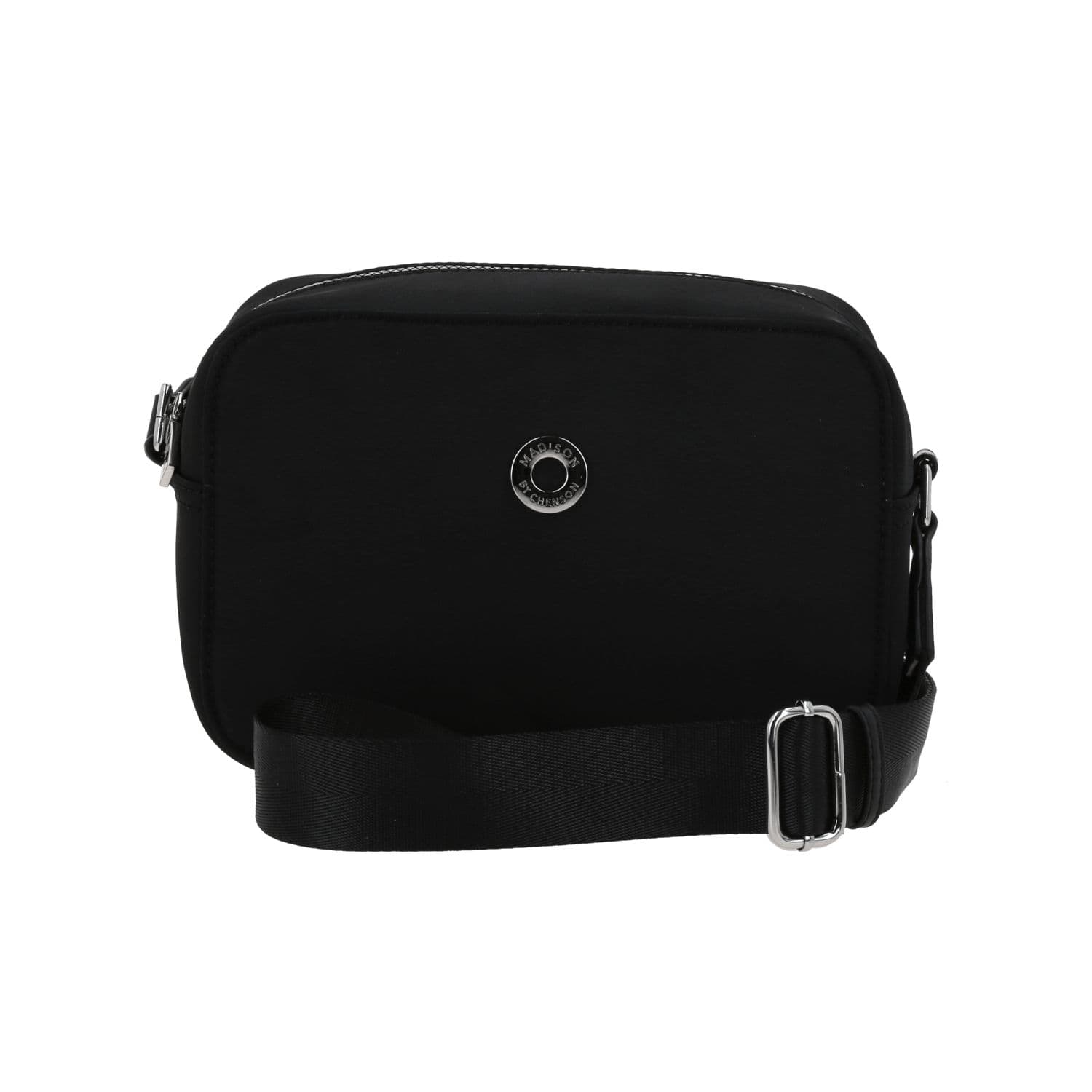 Bolsa de Lado para Dama Madison by Chenson Negra Estilo y Funcionalidad, modelo MD26028-3