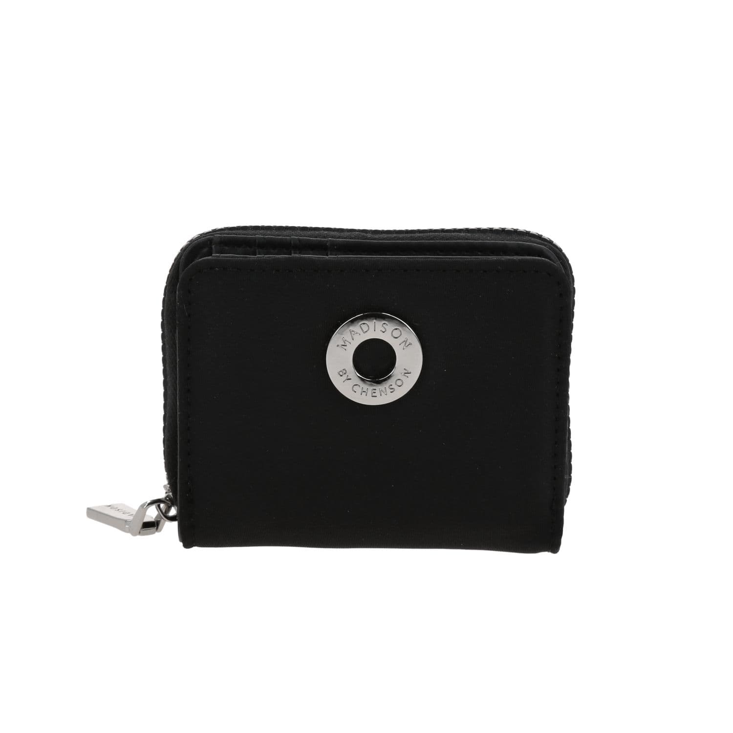 Cartera Madison by Chenson negra para dama con doble compartimento, modelo MD26033-3