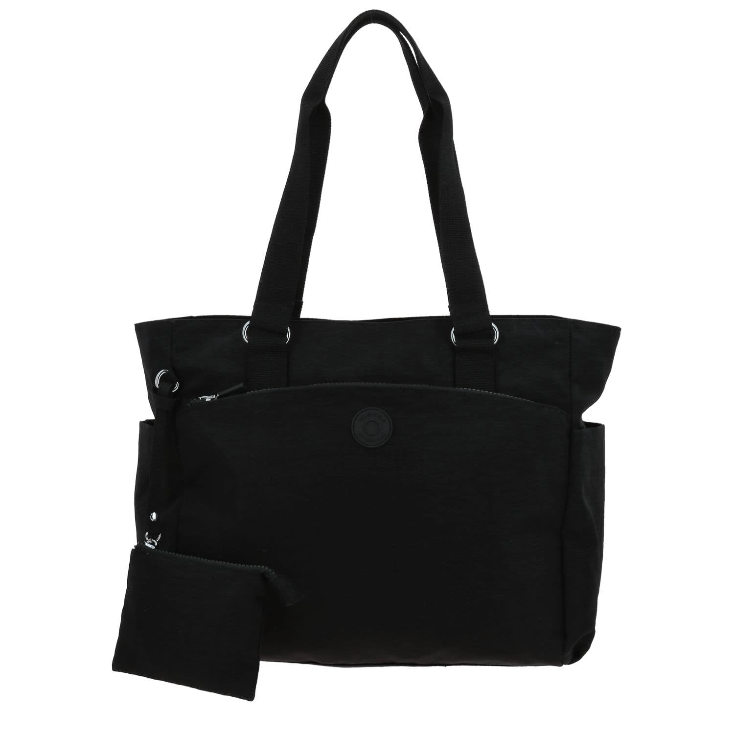 Bolsa Grande para Dama Negro Madison by Chenson - Bolsa Tote Funcional, modelo MD26039-3