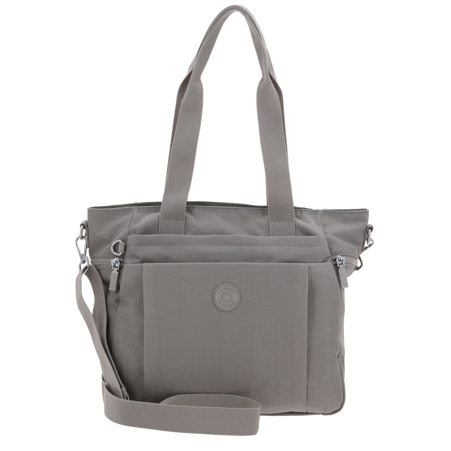 Bolsa Grande para Dama Madison Gris | Tote Funcional Casual, modelo MD26040-2